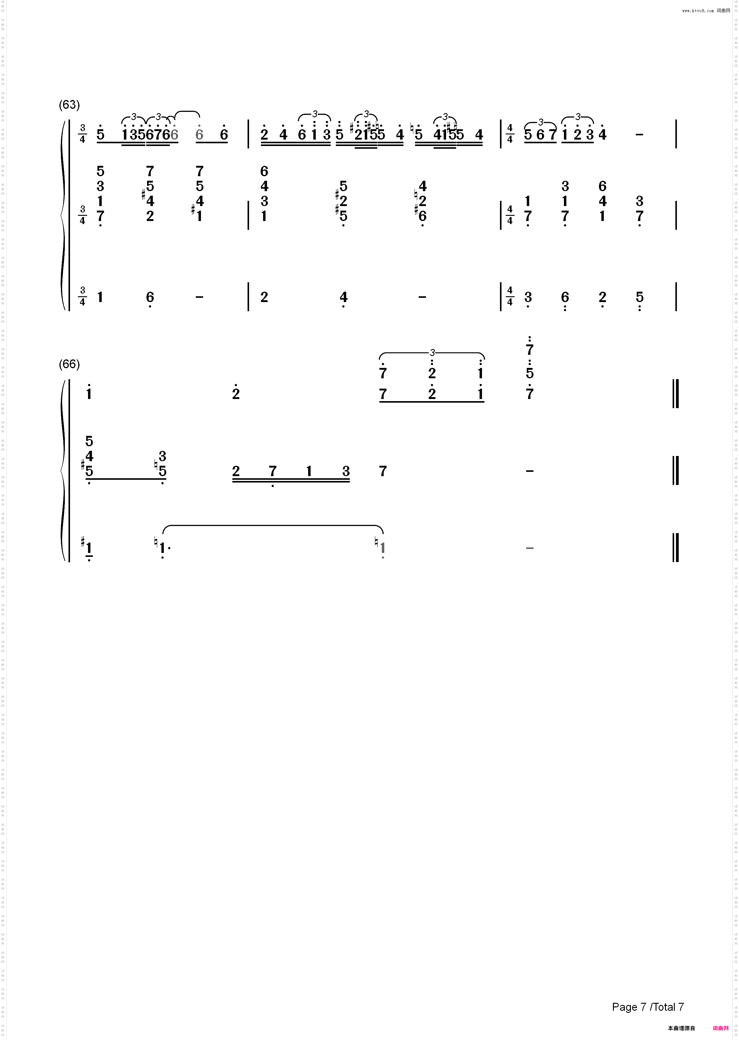 My Foolish Heart-Bill Evans_简谱版