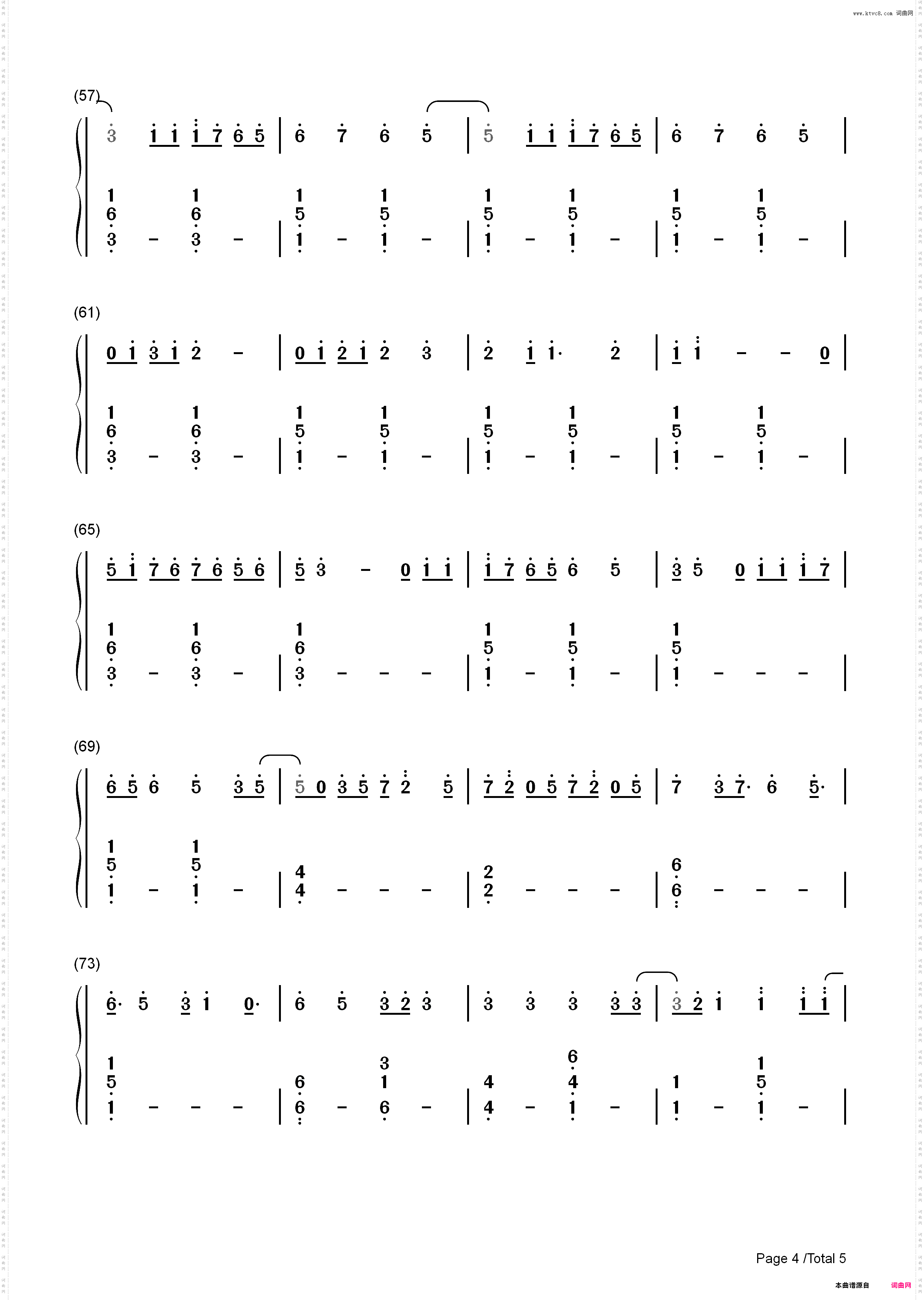 Hallelujah-Panic! at the Disco_简谱版