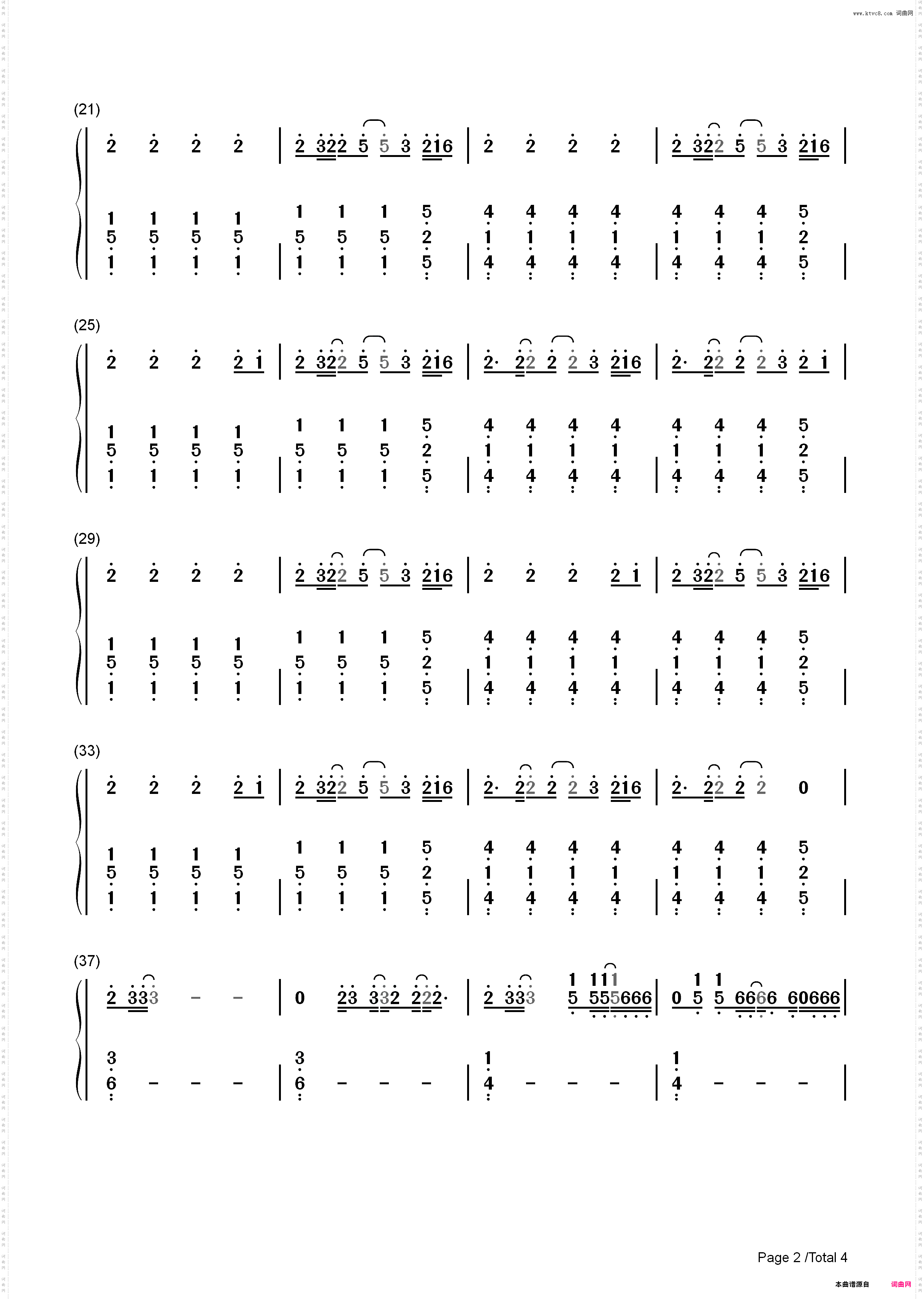 Style-Taylor Swift_简谱版