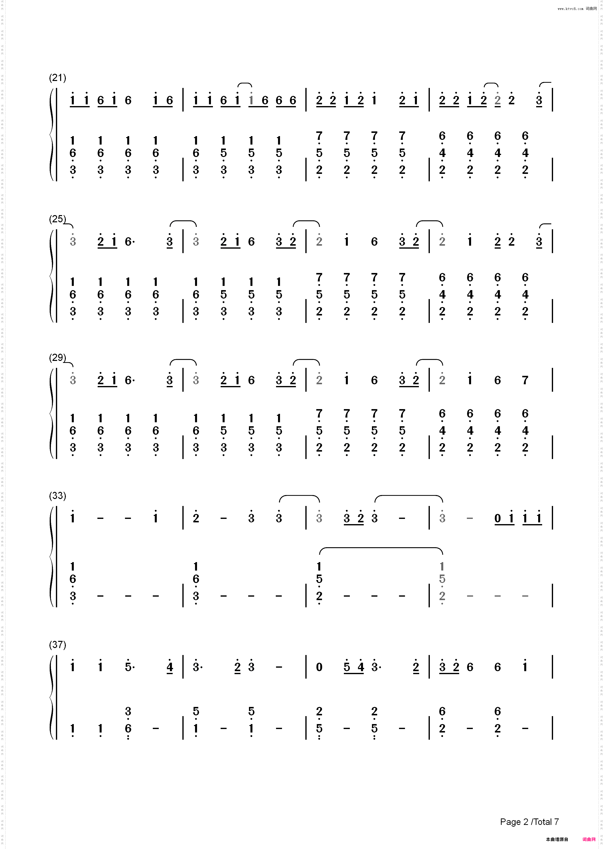 Irresistible-Fall Out Boy_简谱版