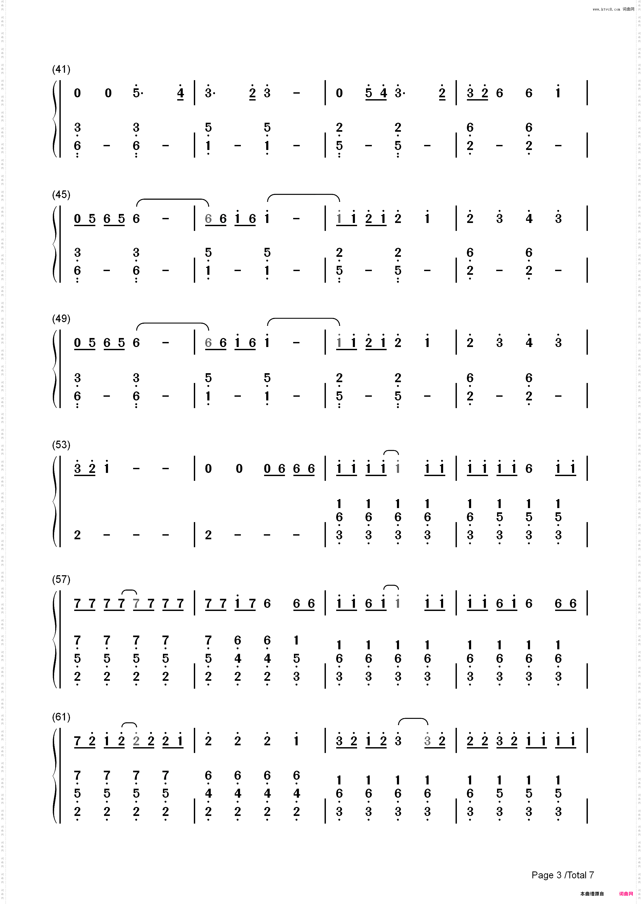 Irresistible-Fall Out Boy_简谱版