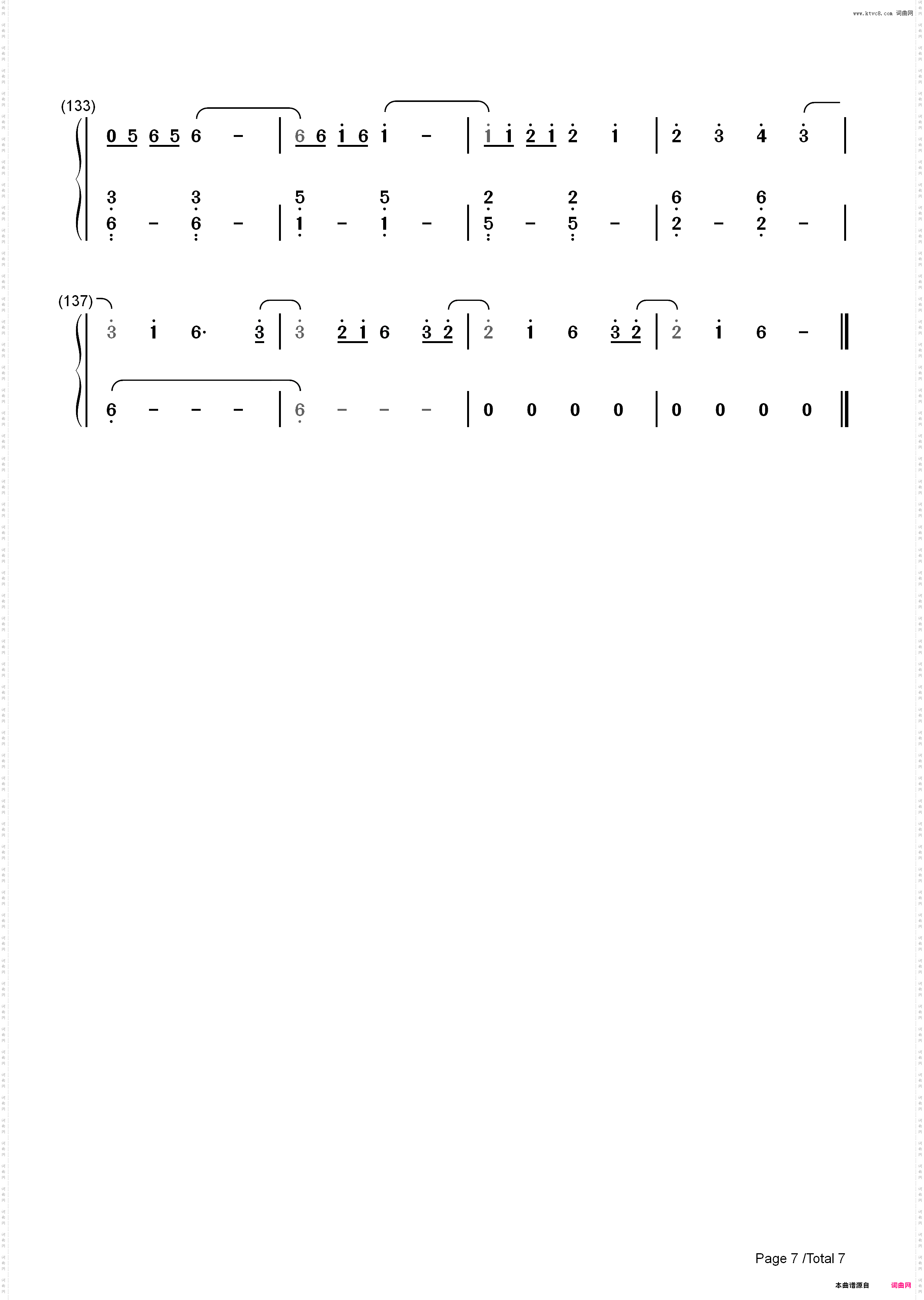 Irresistible-Fall Out Boy_简谱版