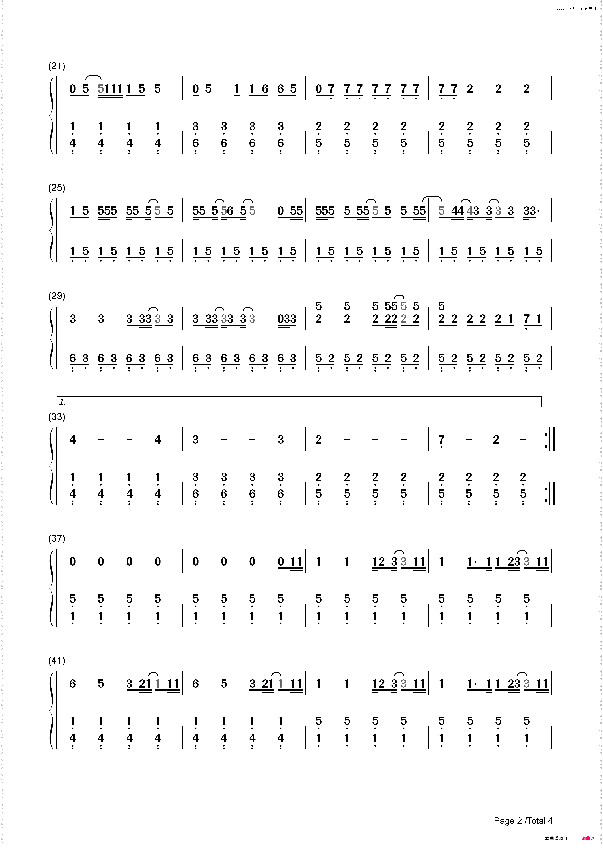 Shots-Imagine Dragons_简谱版