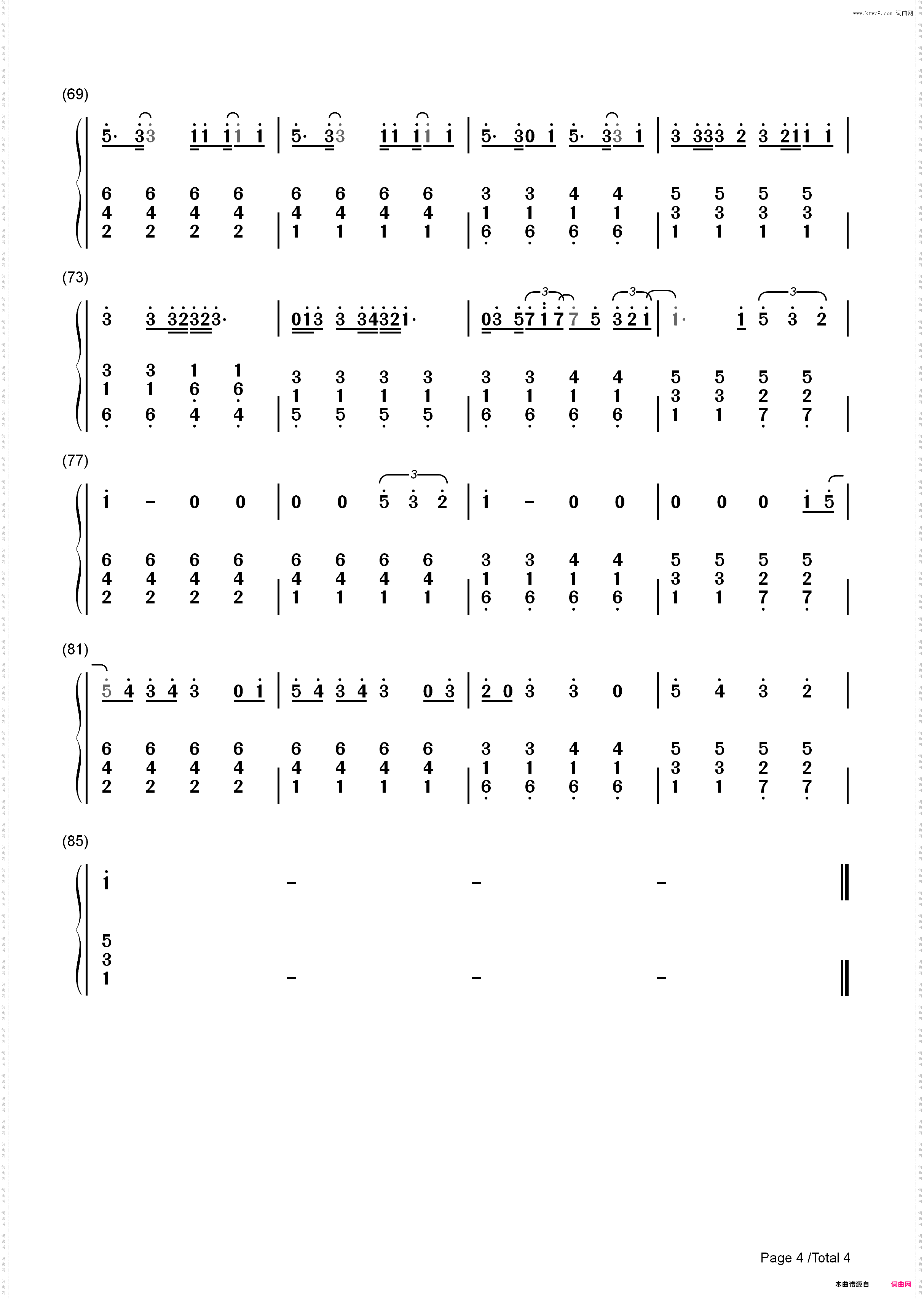 The A Team-Ed Sheeran_简谱版