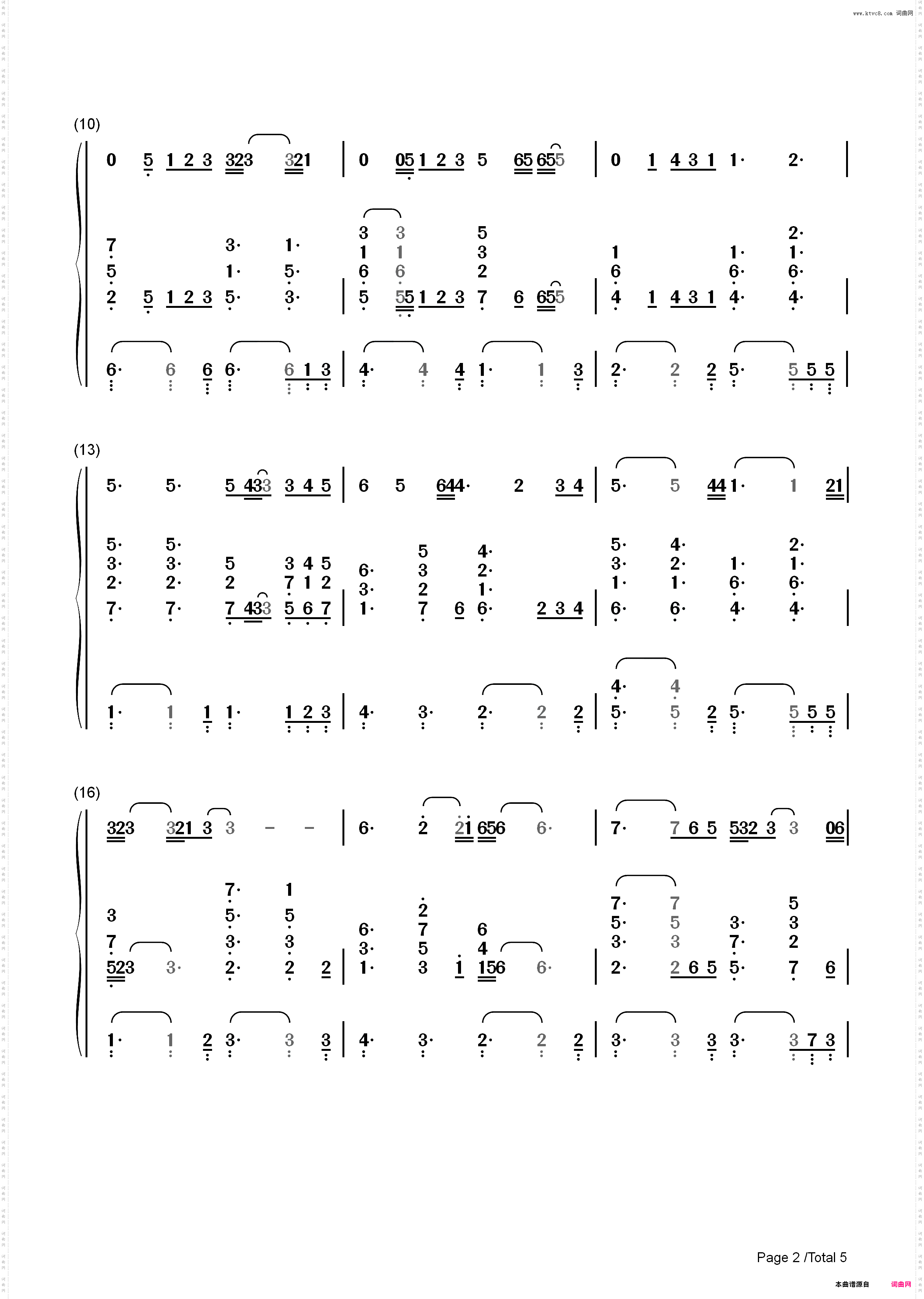 Always and Forever-Luther Vandross_简谱版