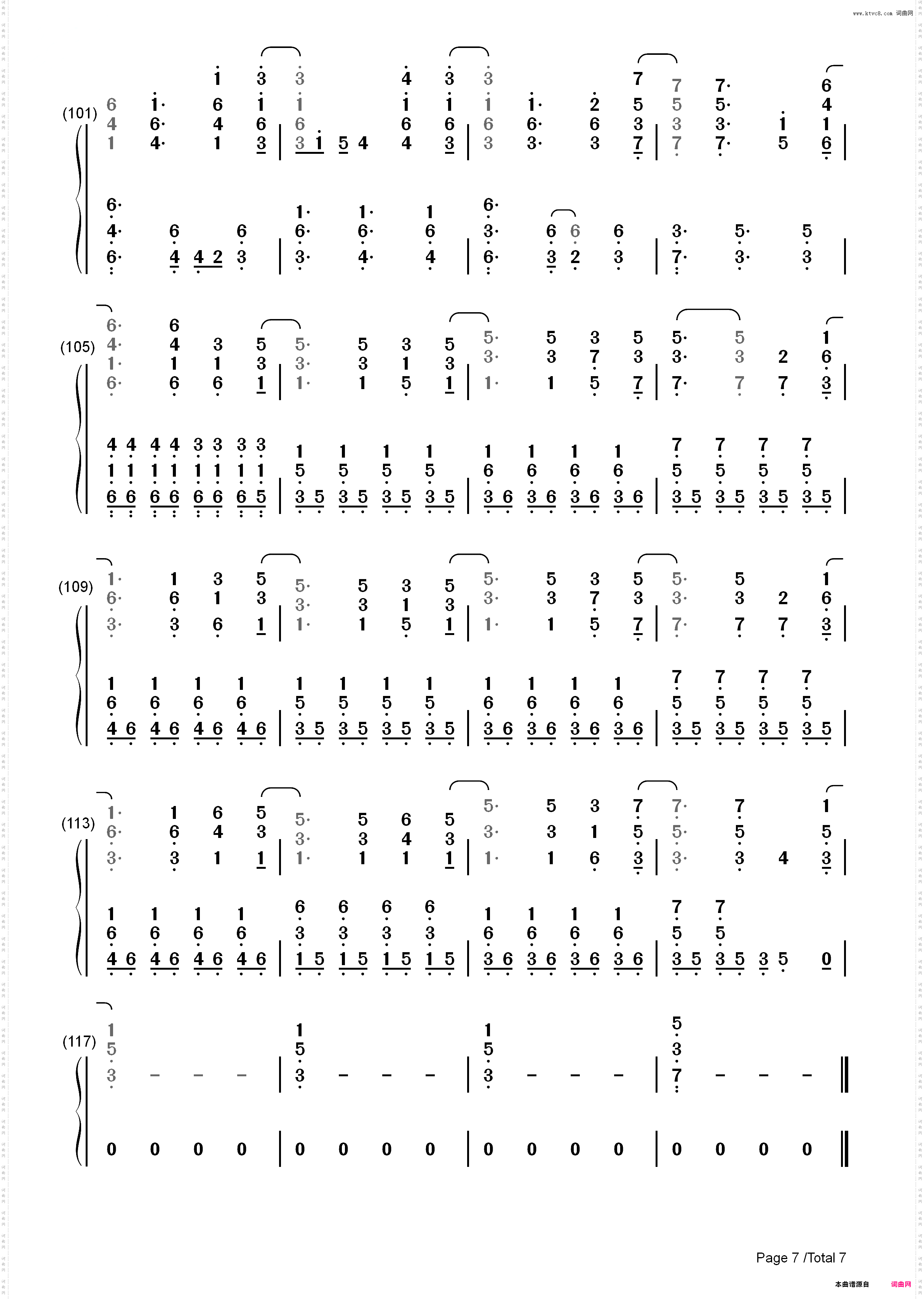 Another Love-Tom Odell_简谱版