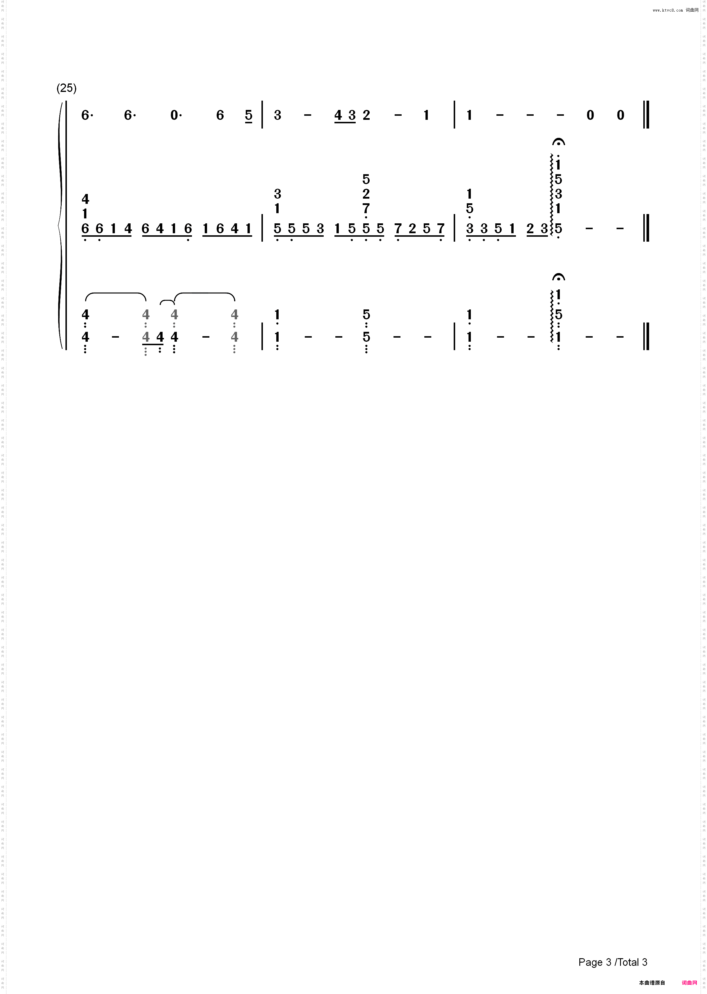 Hallelujah-怪物史莱克OST_简谱版