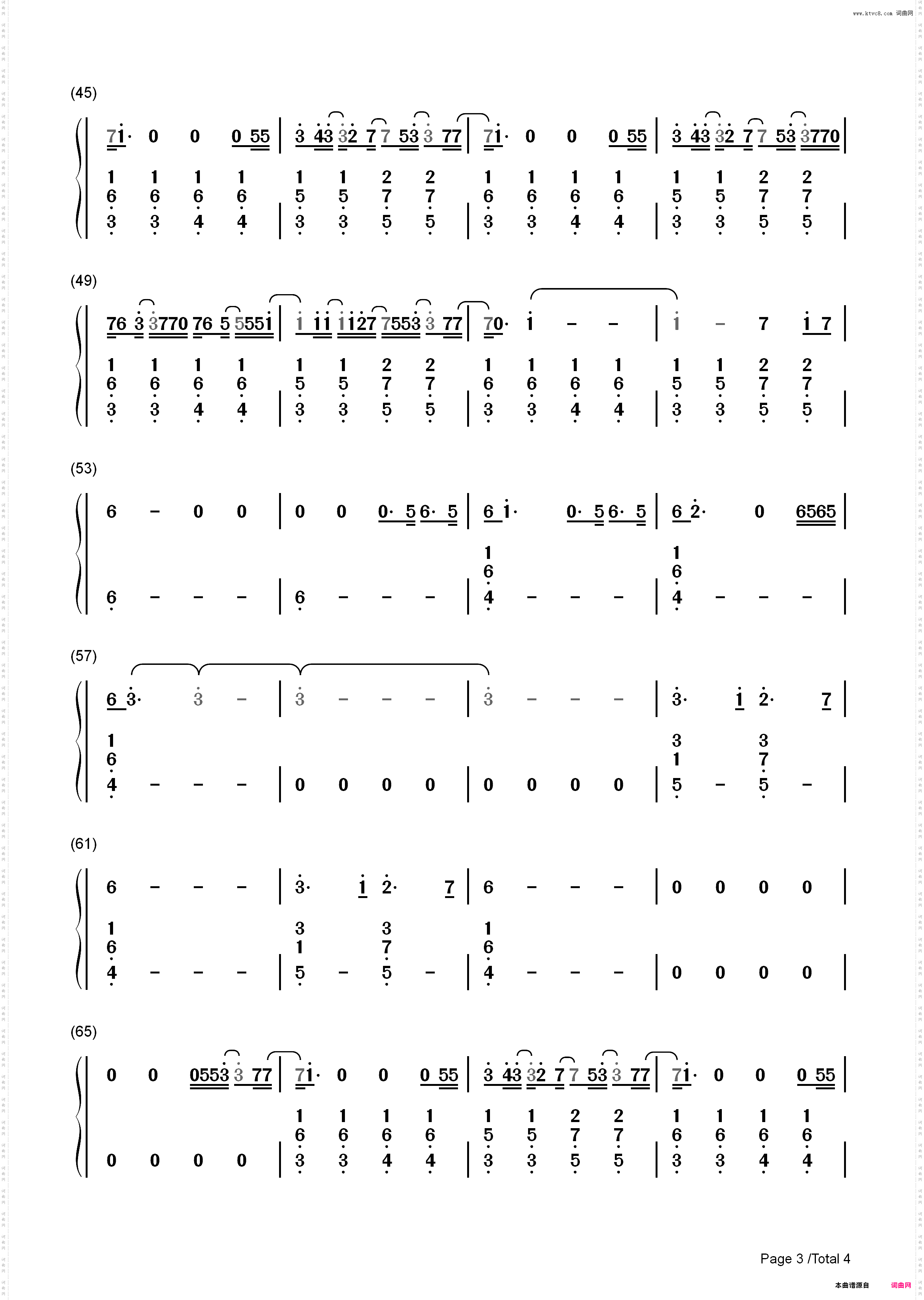 Human-Christina Perri_简谱版