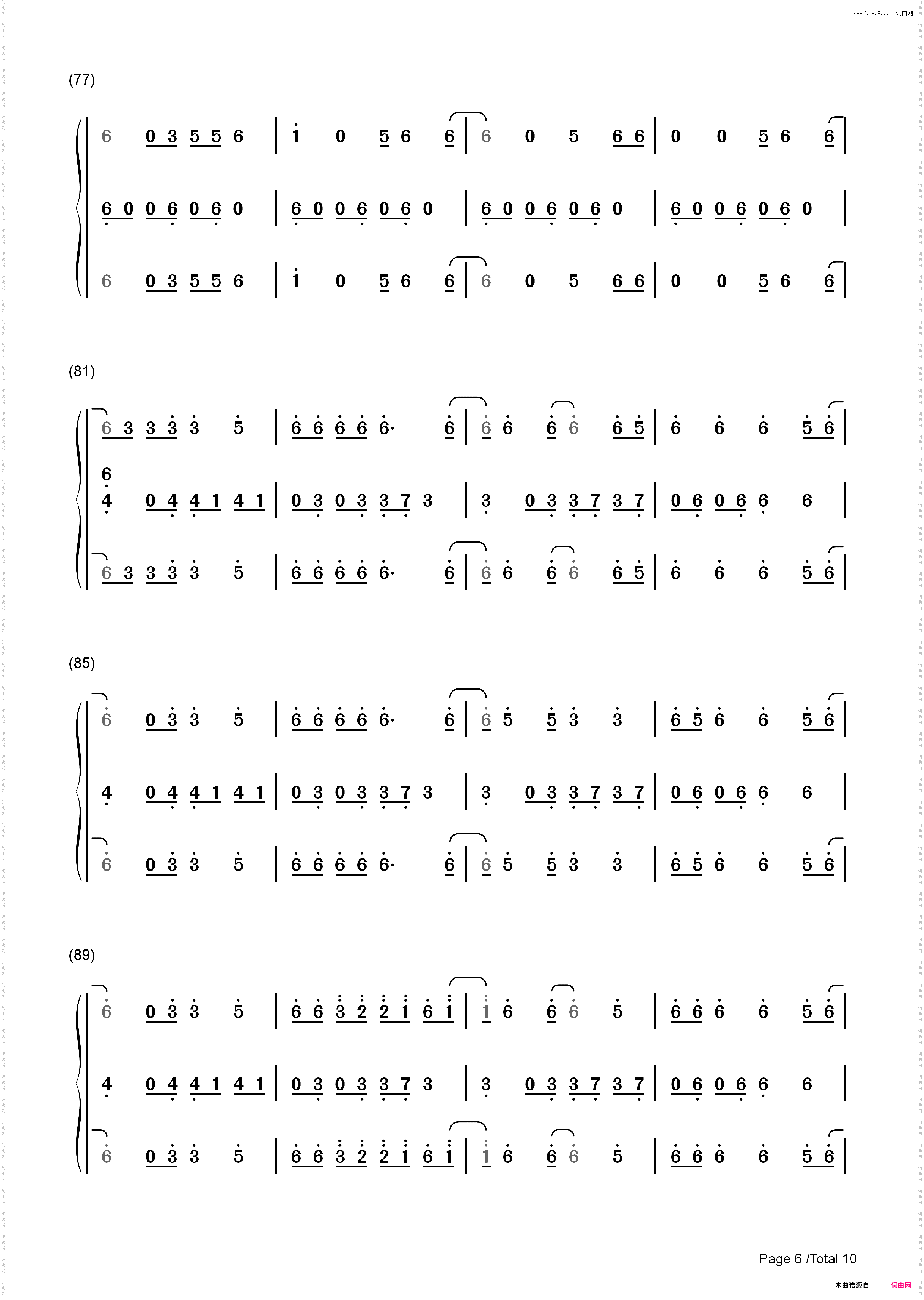 Happy-Pharrell Williams_简谱版