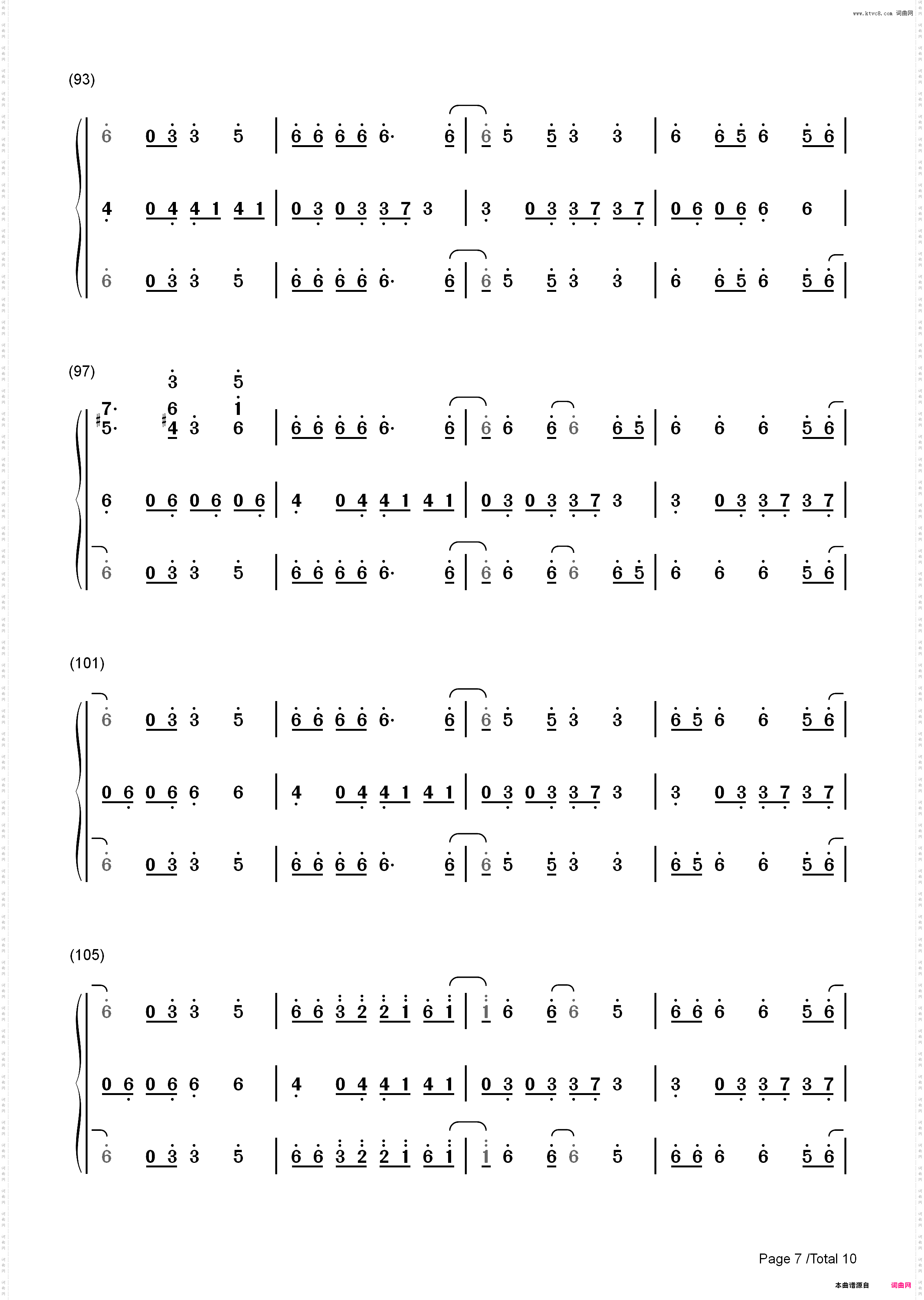 Happy-Pharrell Williams_简谱版