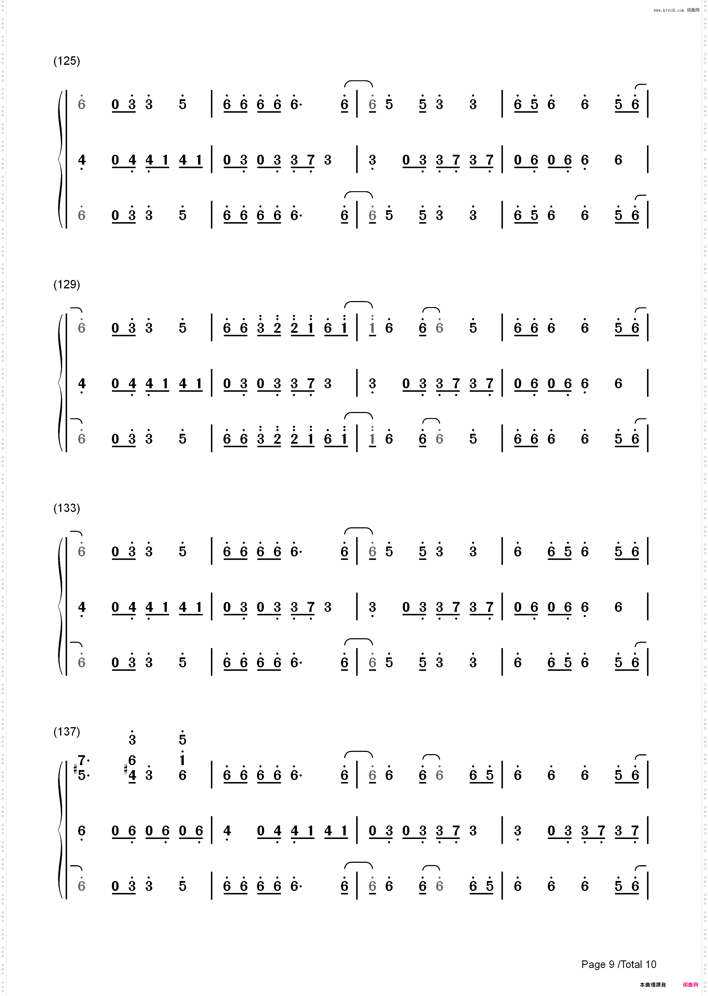 Happy-Pharrell Williams_简谱版