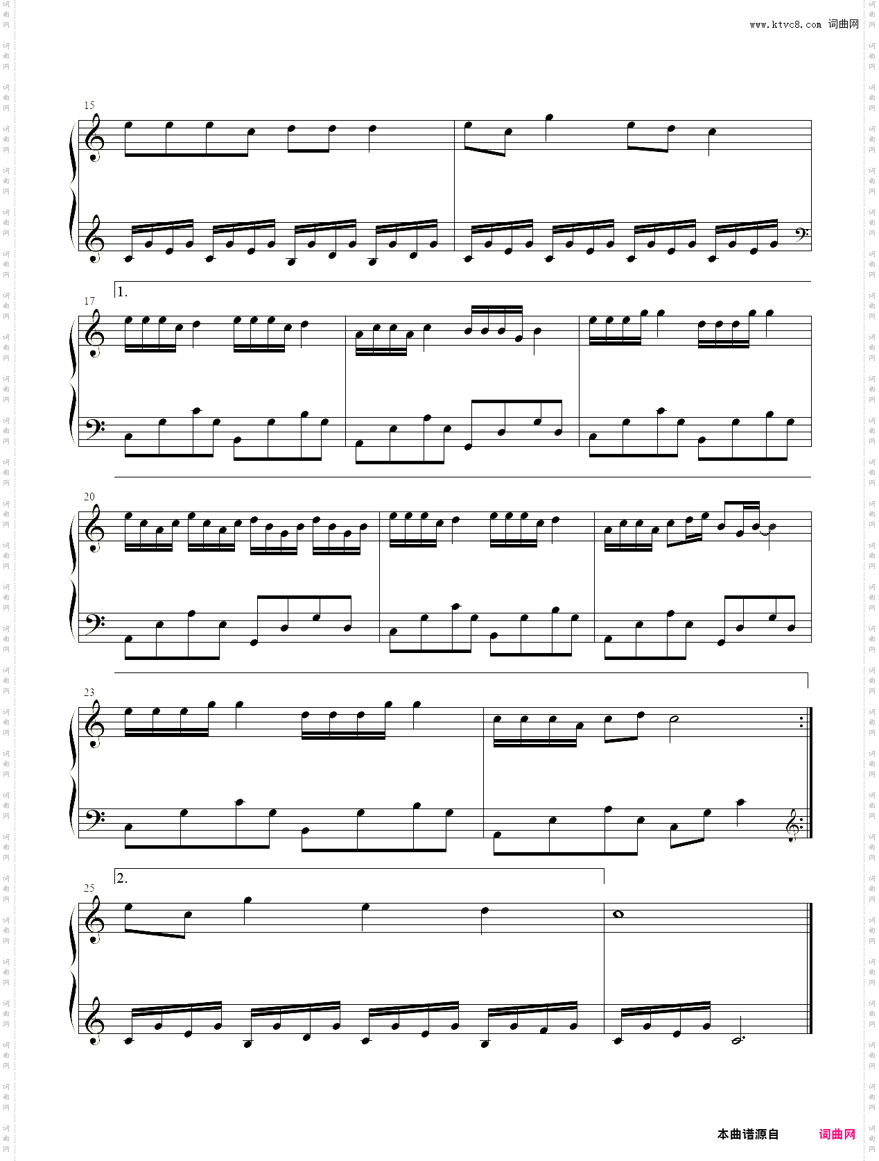 早早上学校宝宝钢琴曲
