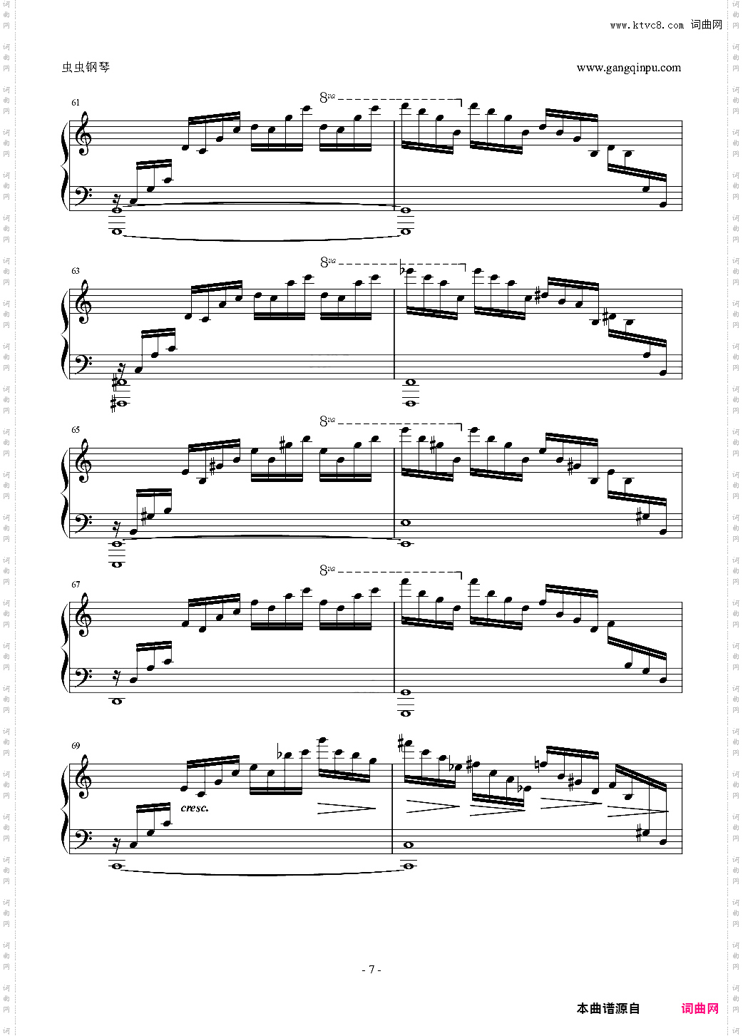 肖邦练习曲-Etude OP·10 No·1