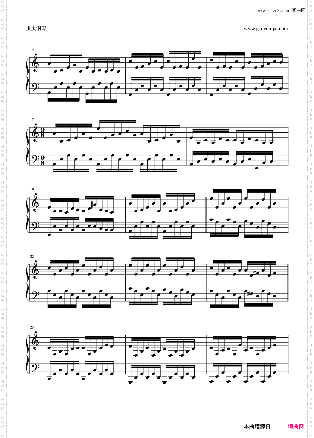 钢琴课The Piano