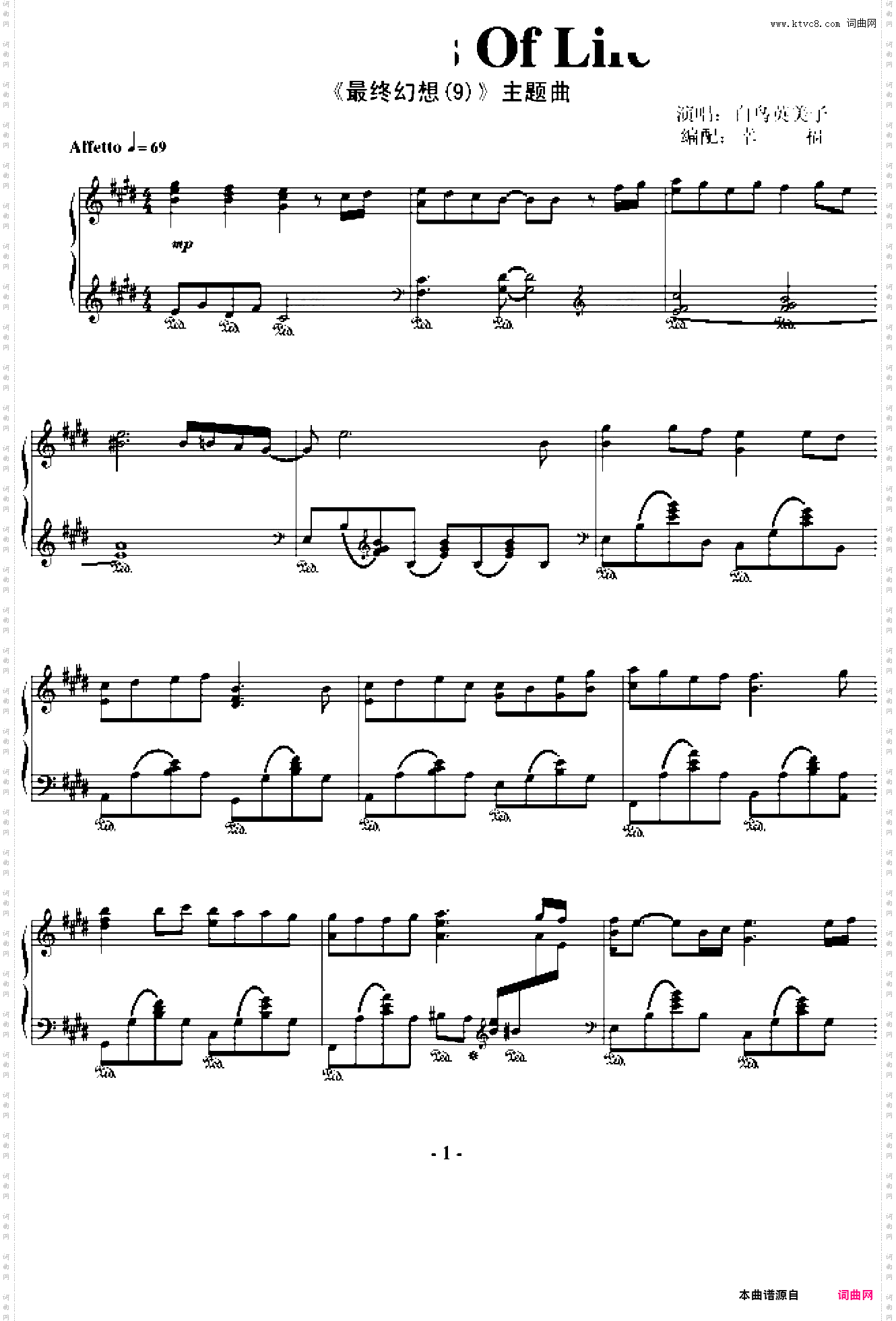 melodies of life Final Fantasy