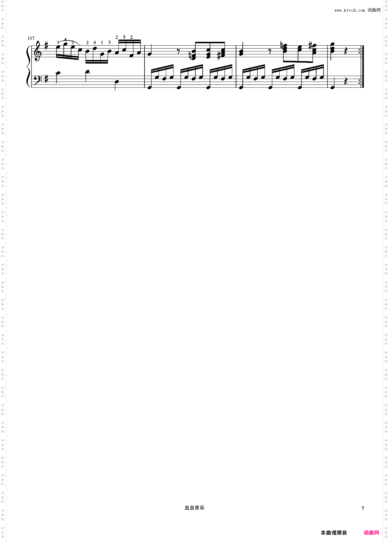 6级 G大调奏鸣曲 第一乐章《中央院钢琴考级曲目 1-6级》