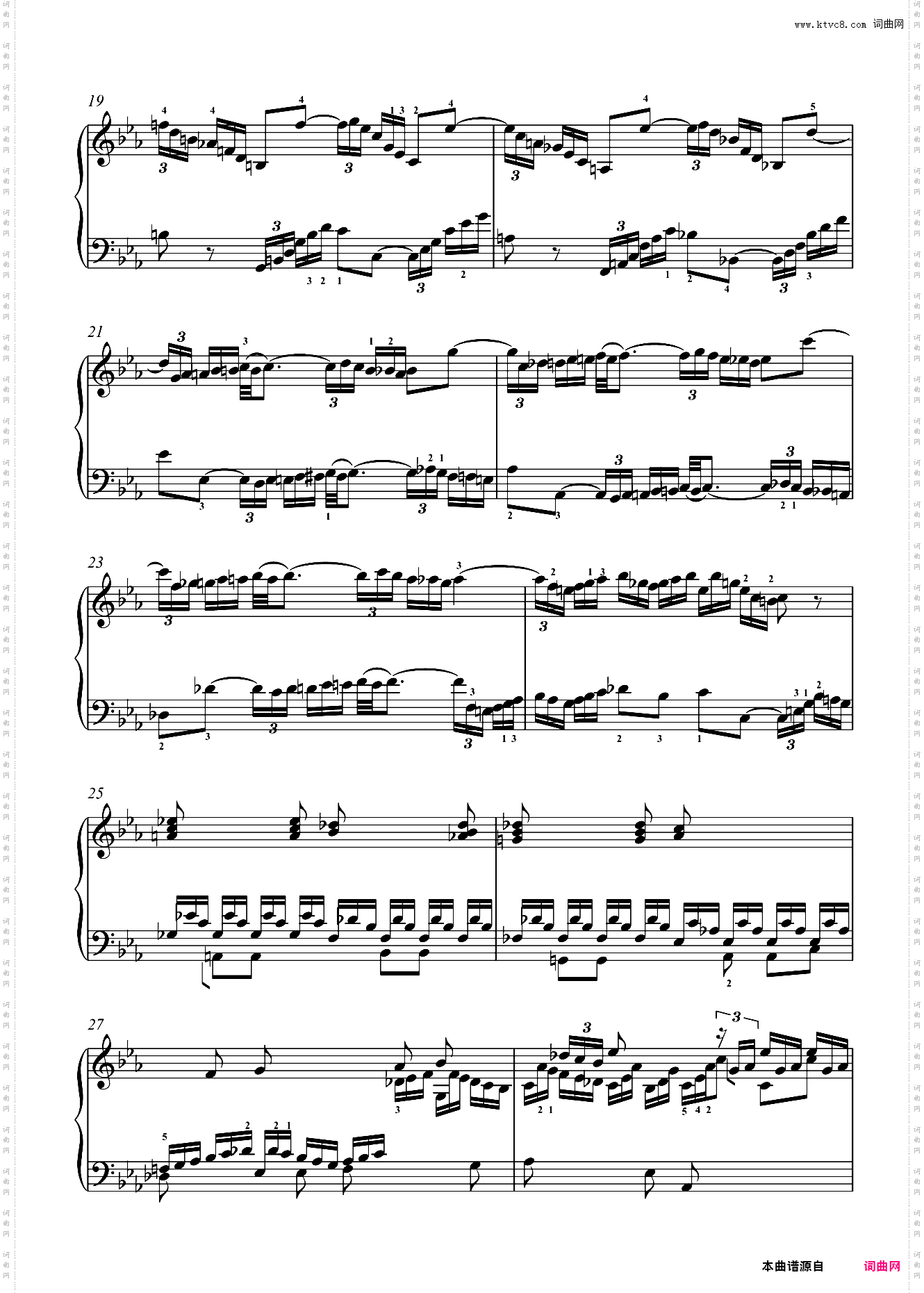 1·c小调幻想曲 BWV 906 约·塞·巴赫·sib