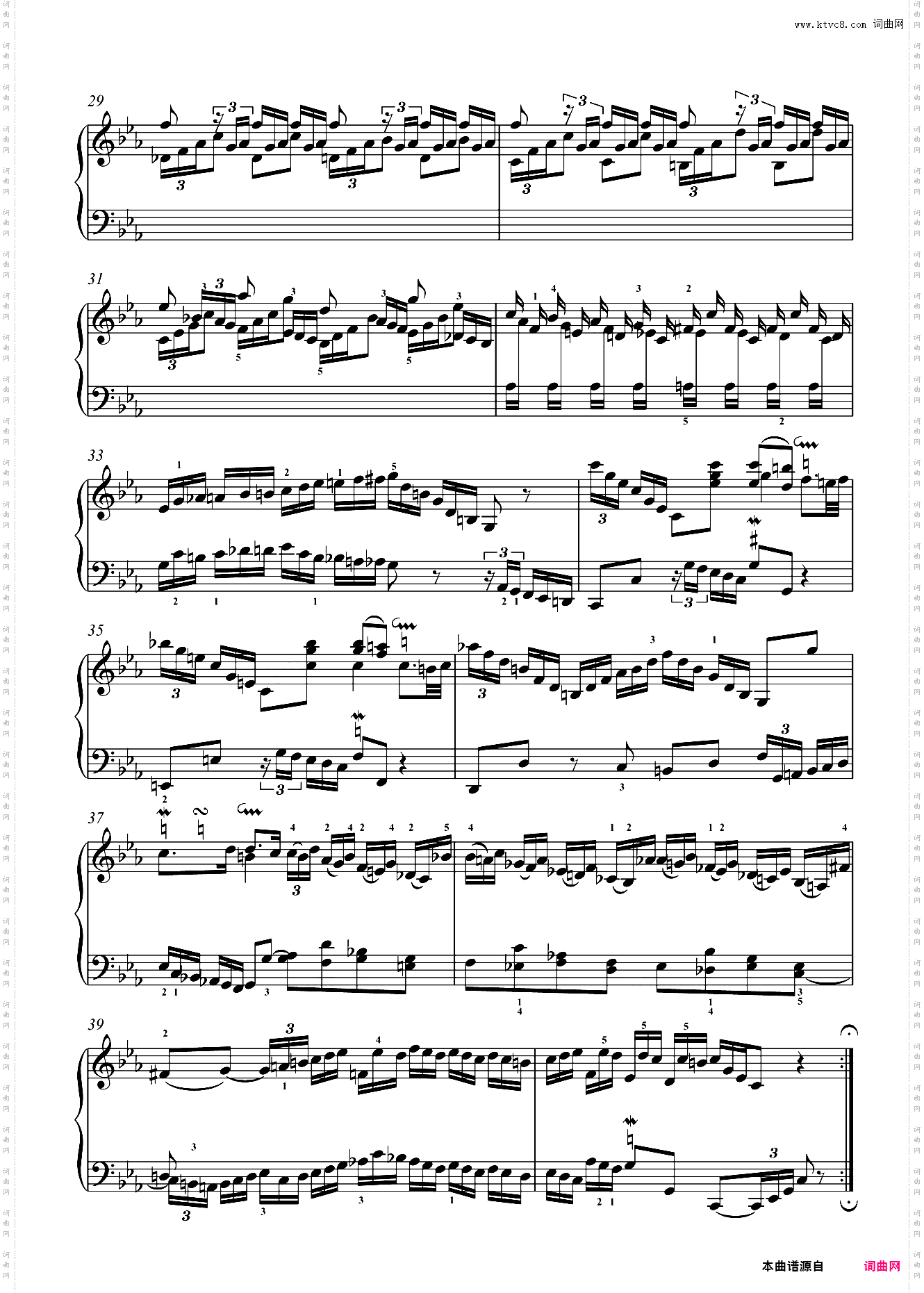 1·c小调幻想曲 BWV 906 约·塞·巴赫·sib