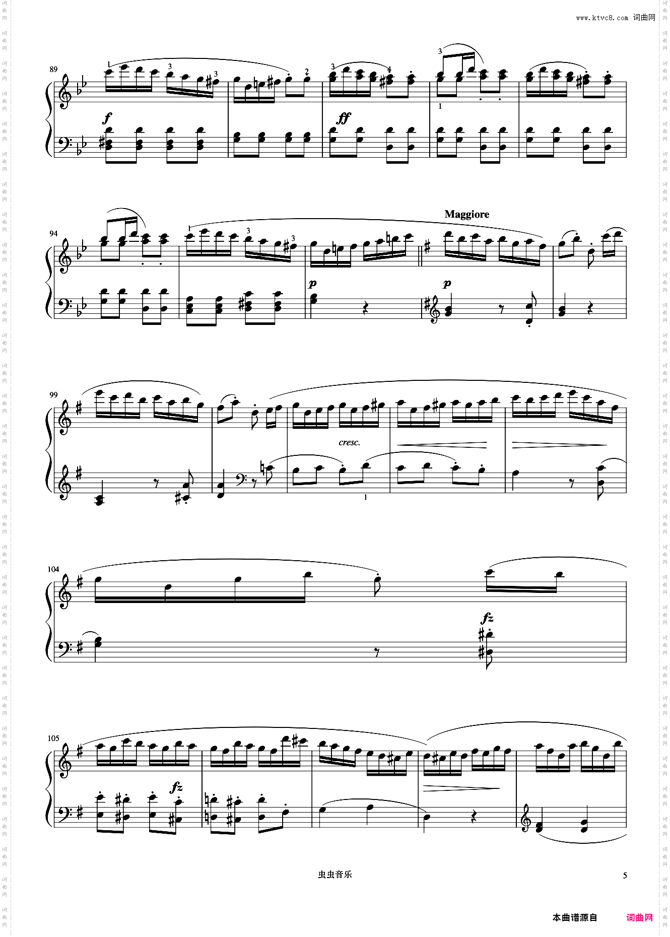 8级 吉普赛回旋曲《中国院钢琴考级曲目》