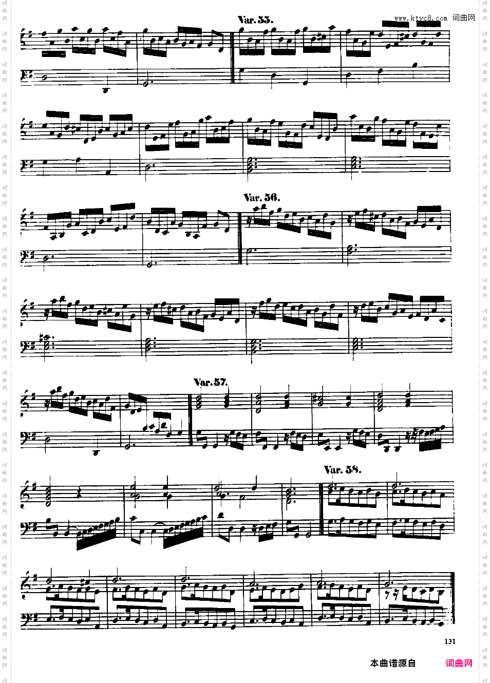 G大调恰空 Chaconne in G Major G·228