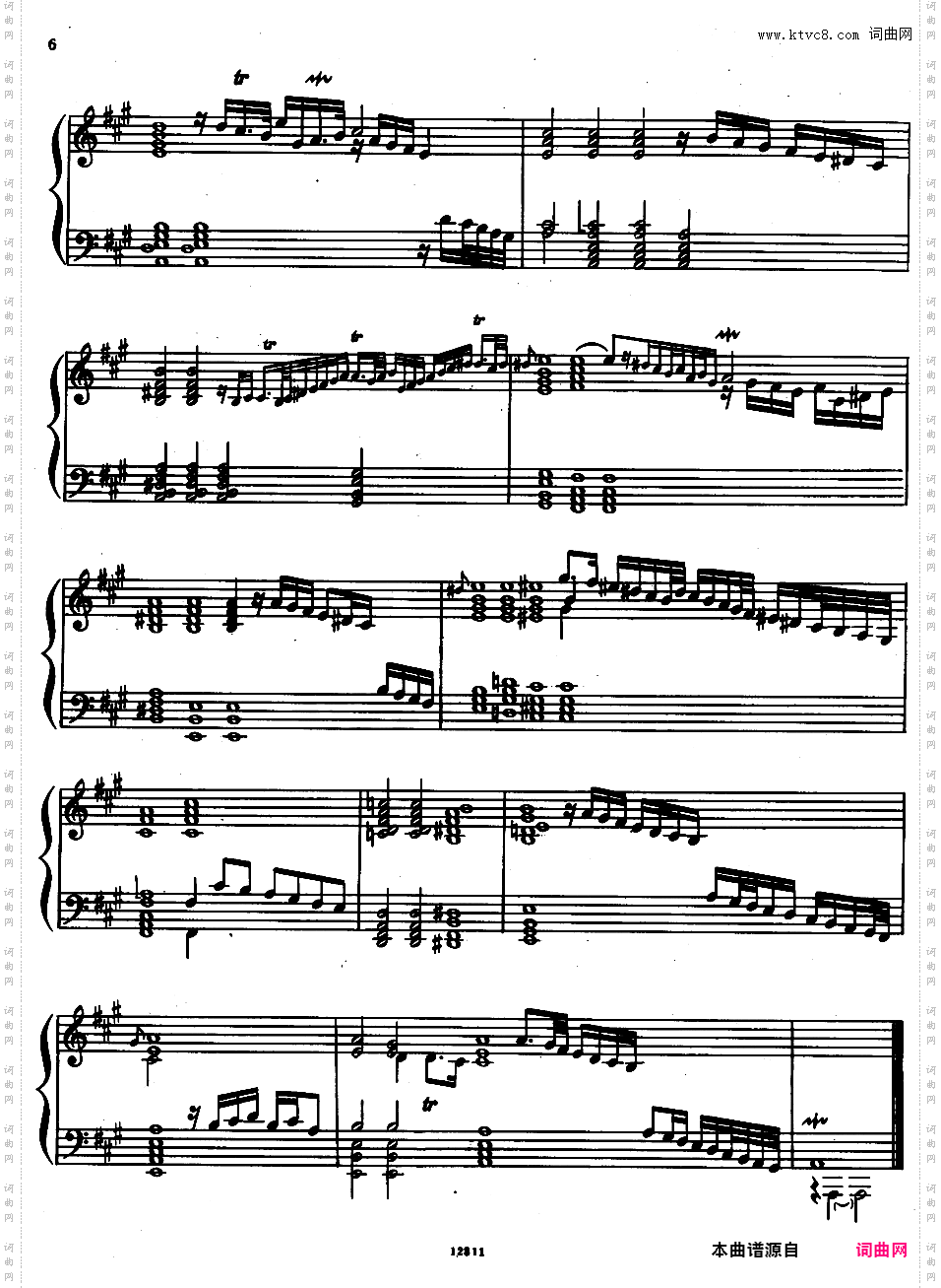 A大调第一组曲 Suite No·1 in A Major HWV 426