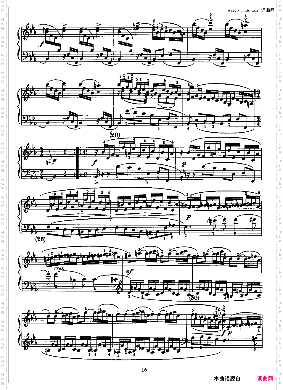 500首钢琴奏鸣曲共33册Scarlatti Sonatas 016-030