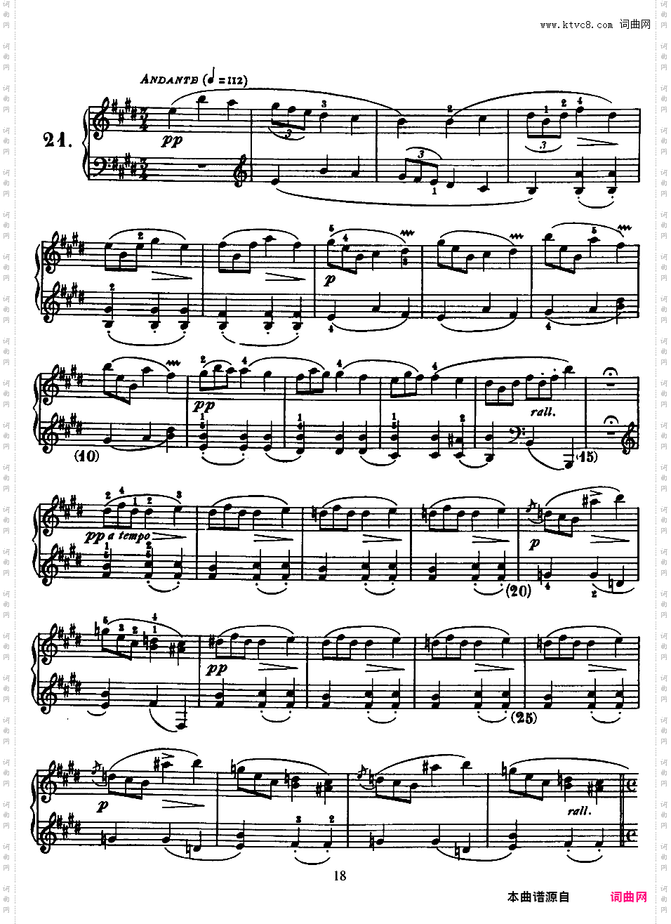 500首钢琴奏鸣曲共33册Scarlatti Sonatas 016-030