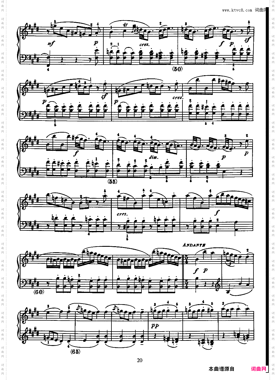 500首钢琴奏鸣曲共33册Scarlatti Sonatas 016-030