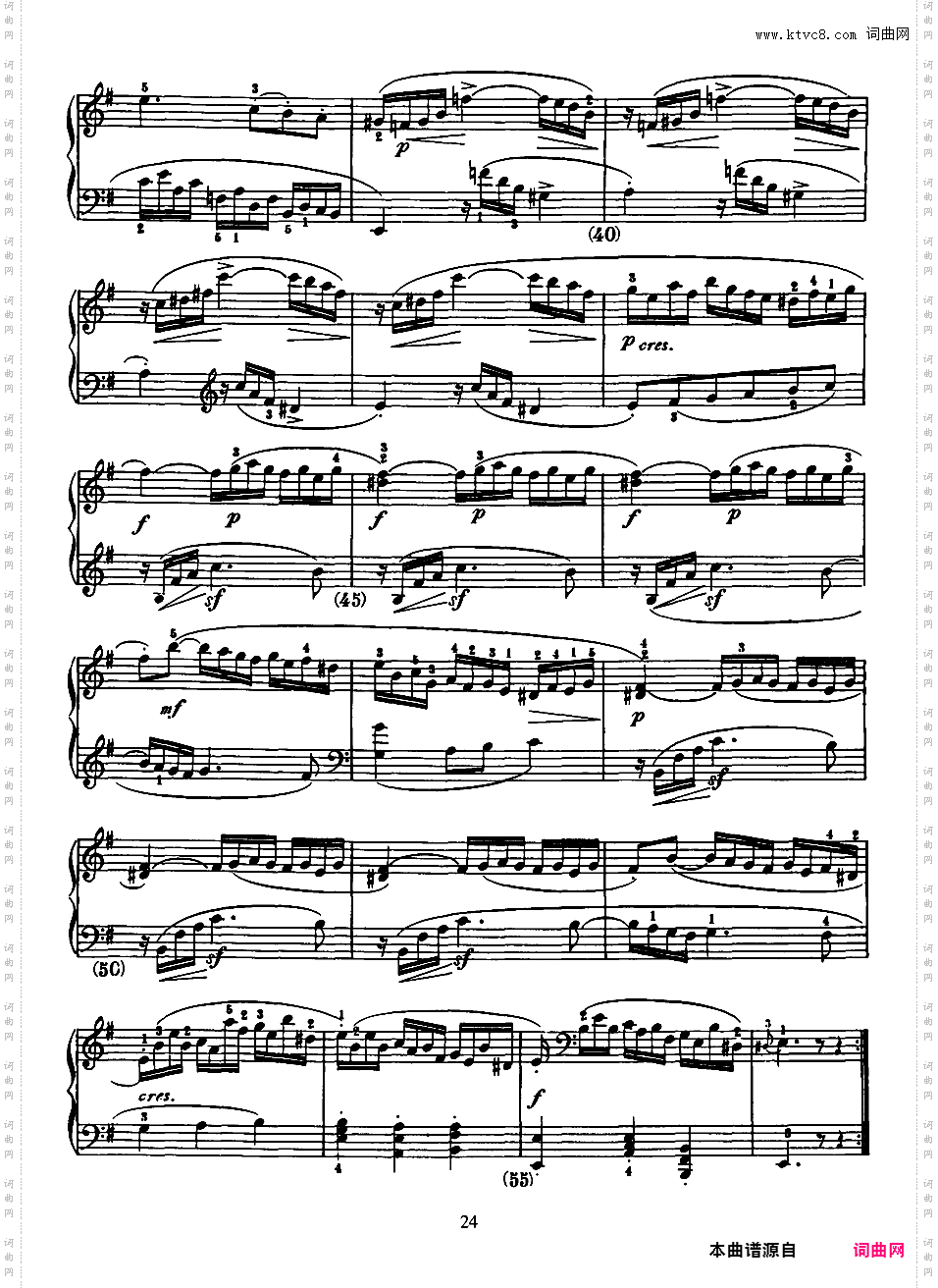 500首钢琴奏鸣曲共33册Scarlatti Sonatas 016-030