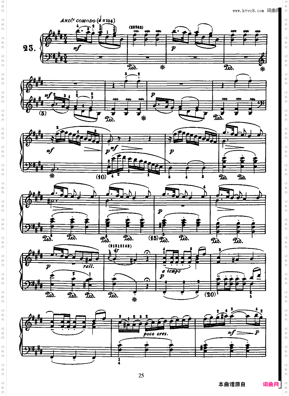 500首钢琴奏鸣曲共33册Scarlatti Sonatas 016-030