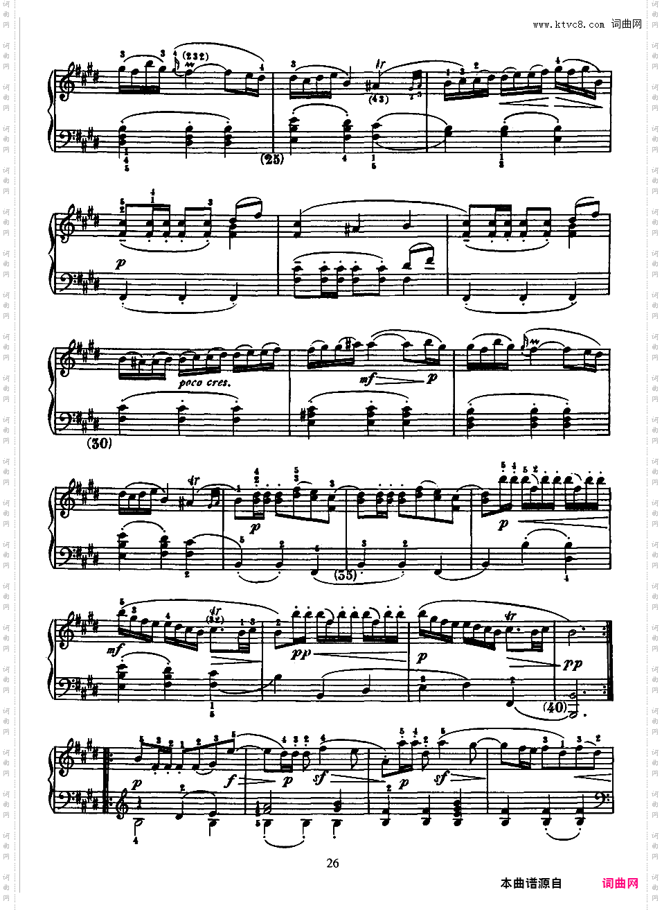 500首钢琴奏鸣曲共33册Scarlatti Sonatas 016-030