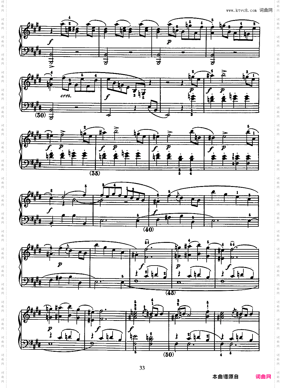 500首钢琴奏鸣曲共33册Scarlatti Sonatas 016-030