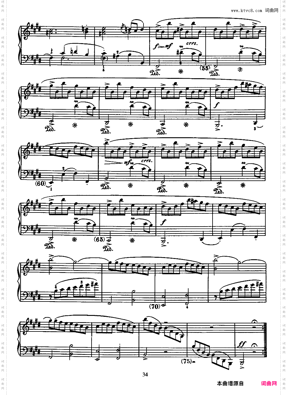 500首钢琴奏鸣曲共33册Scarlatti Sonatas 016-030