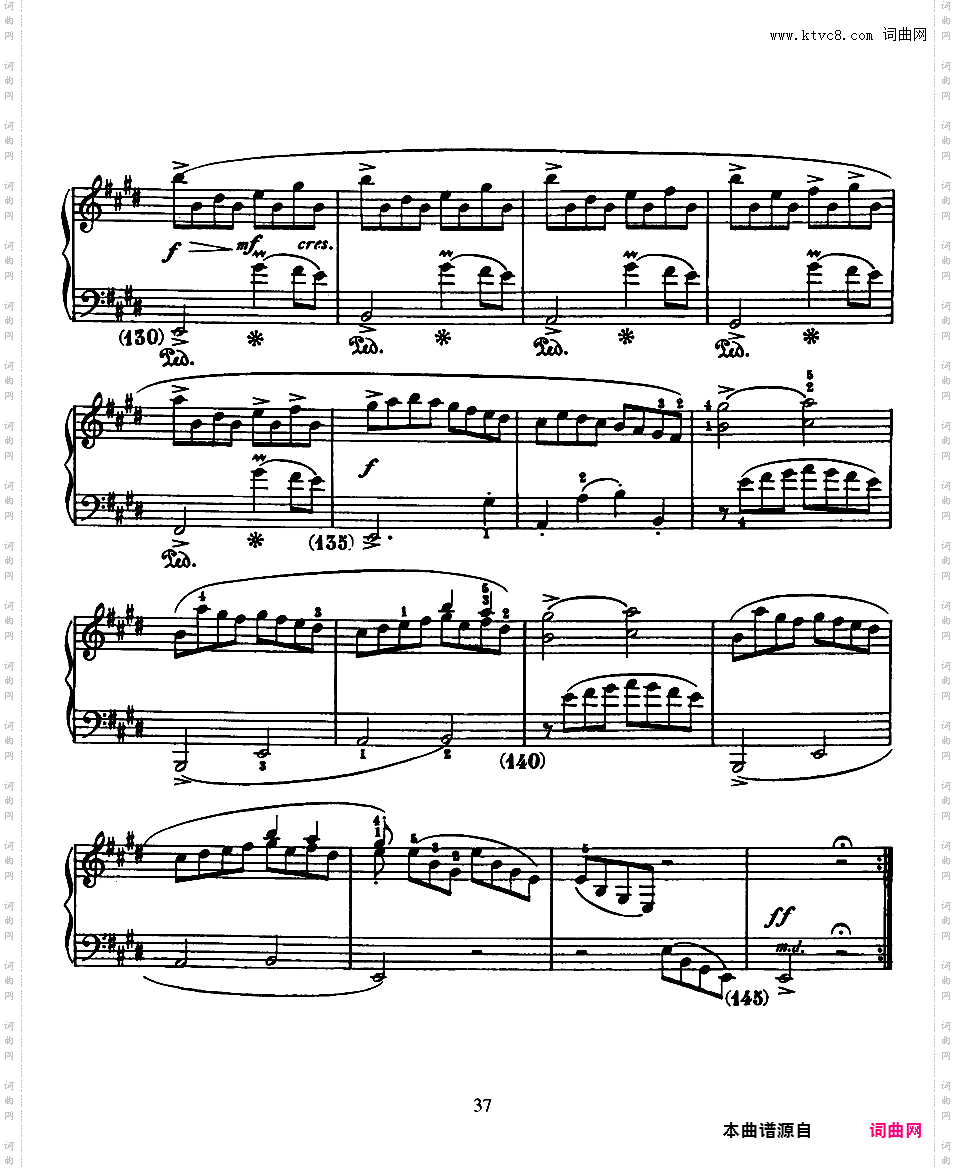 500首钢琴奏鸣曲共33册Scarlatti Sonatas 016-030