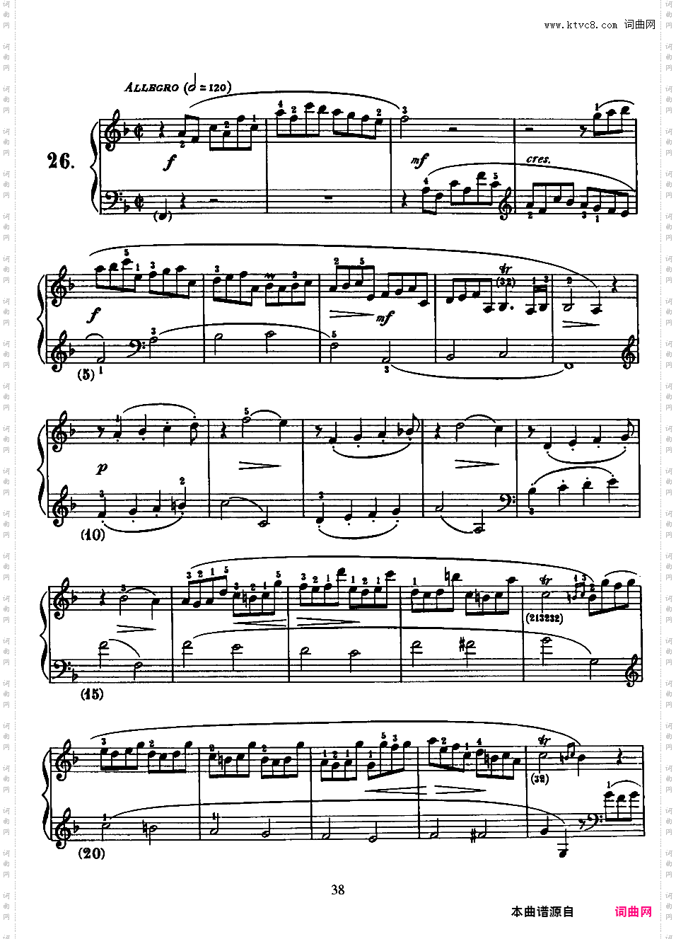 500首钢琴奏鸣曲共33册Scarlatti Sonatas 016-030