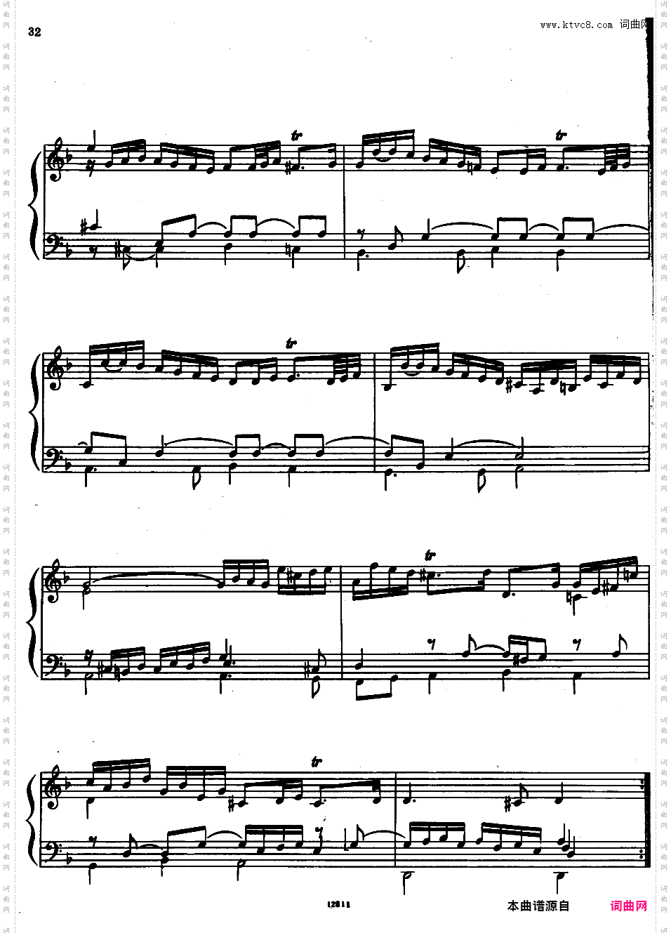 d小调第三组曲 Suite No·3 in d Minor HWV 428