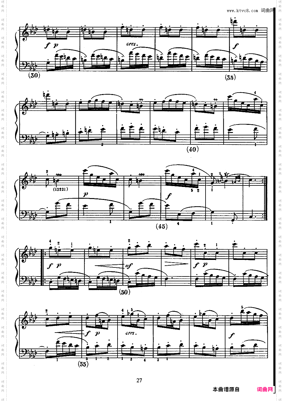 500首钢琴奏鸣曲共33册Scarlatti Sonatas 064-084
