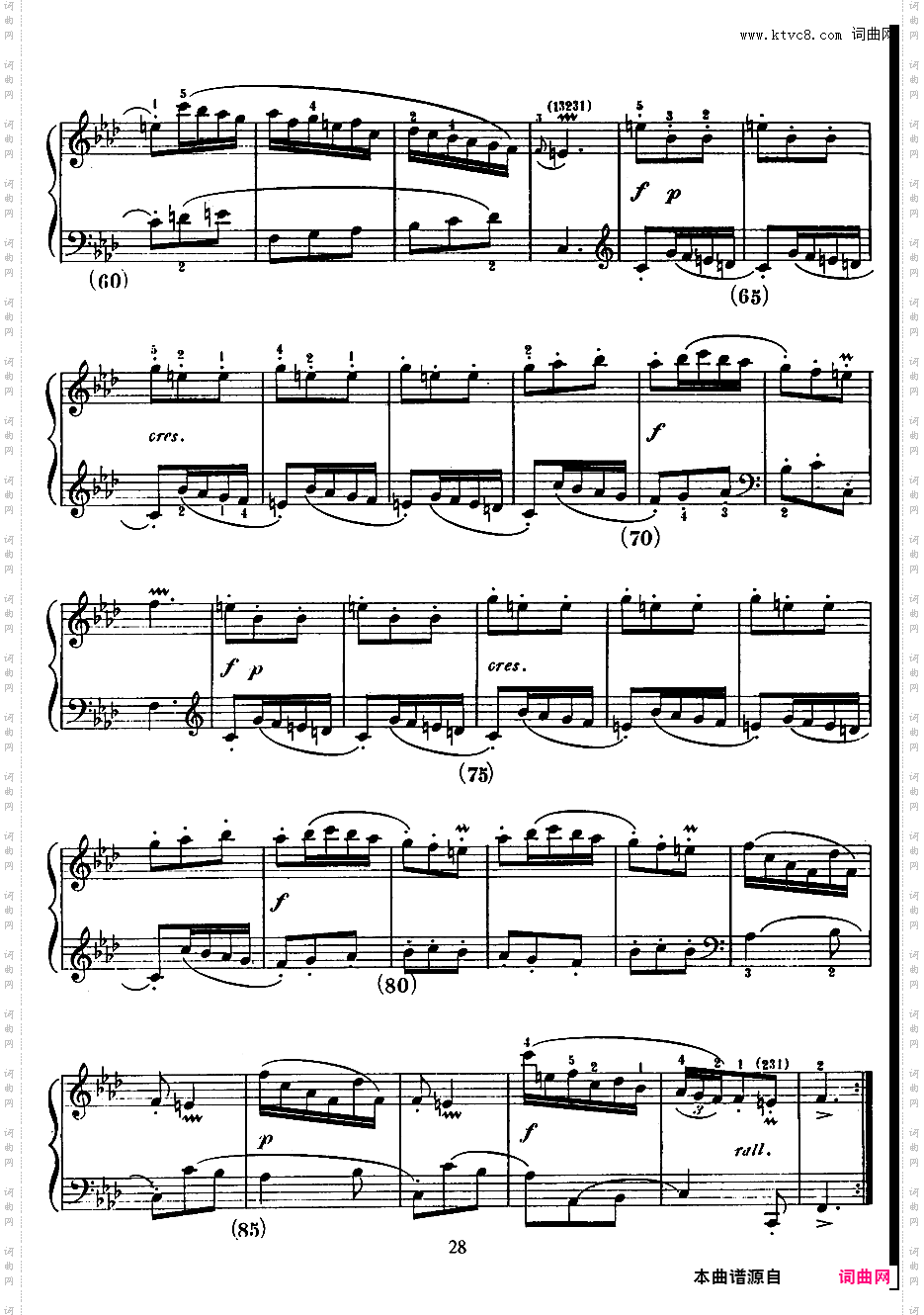 500首钢琴奏鸣曲共33册Scarlatti Sonatas 064-084