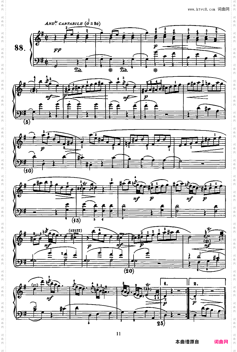 500首钢琴奏鸣曲共33册Scarlatti Sonatas 085-103