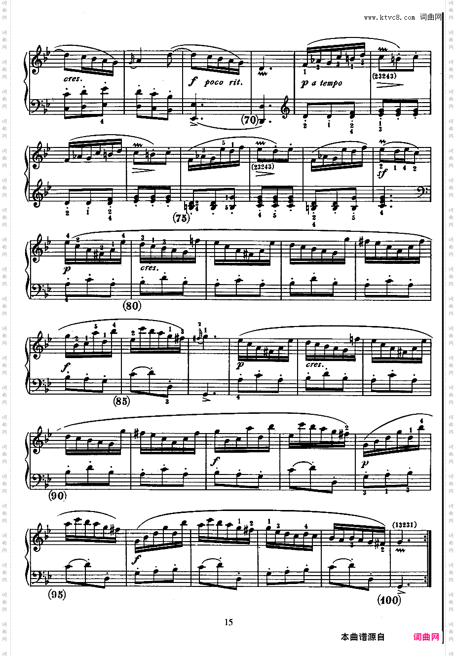 500首钢琴奏鸣曲共33册Scarlatti Sonatas 085-103