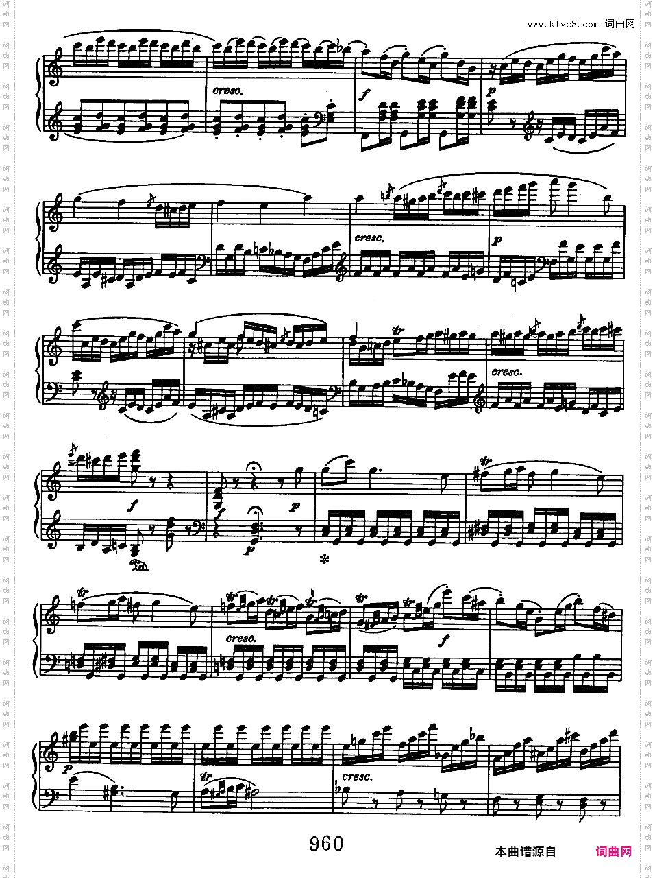 C大调波兰舞曲 Polonaise in C Major Op·89