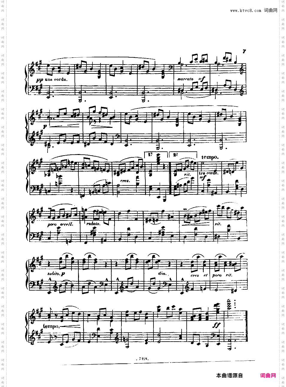 12首个性小品 Douze Pieces Caracteristiques Op·92Albeniz·-·op·92-6·-·Pilars-Vals