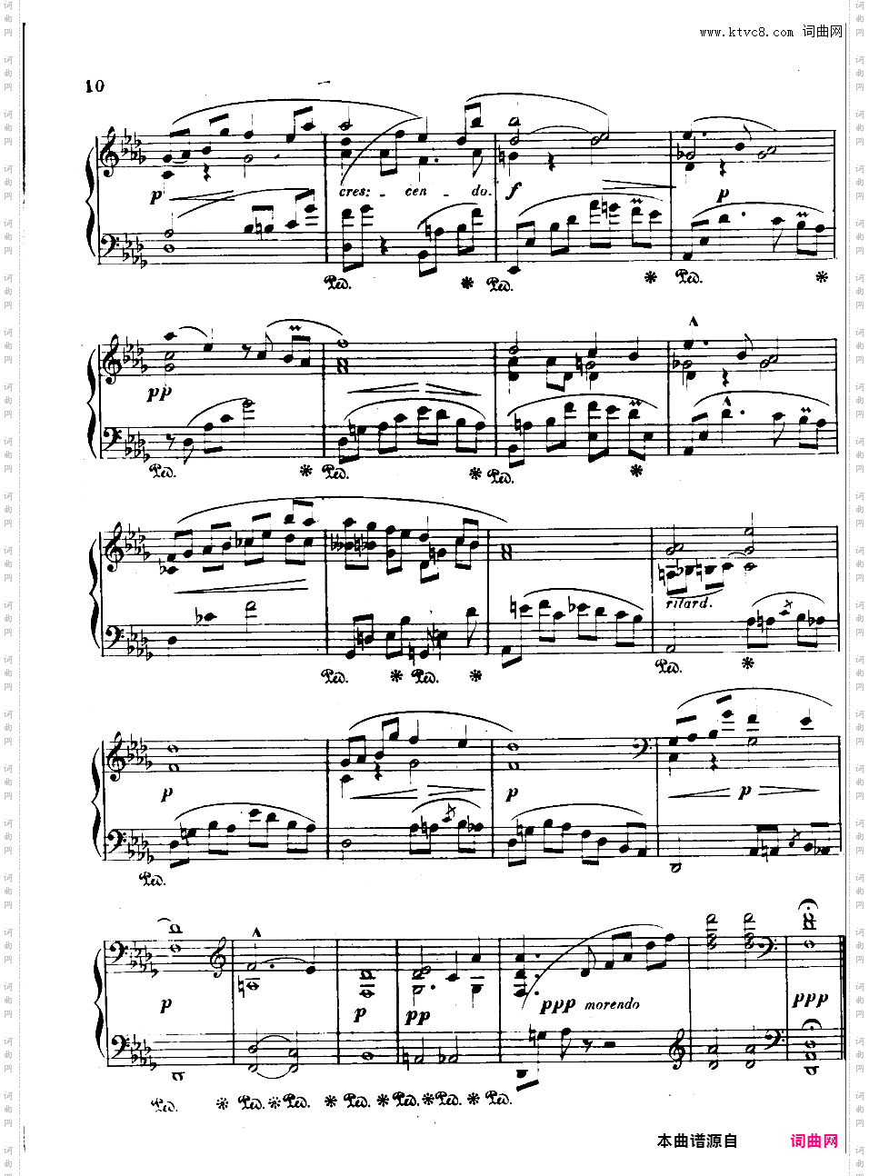 降A大调第三钢琴奏鸣曲 Piano Sonata No·3 Op·68