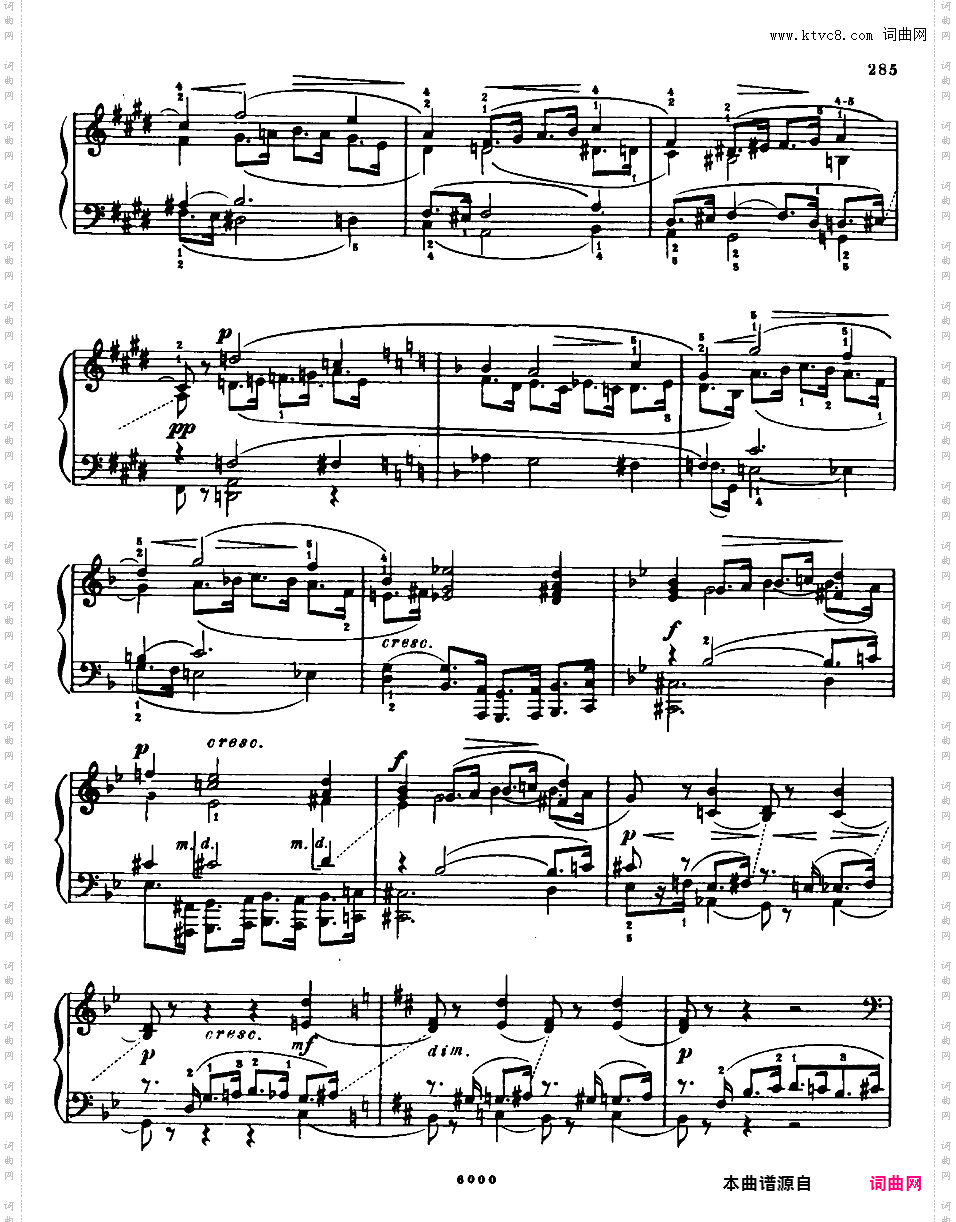 第十一钢琴奏鸣曲 piano Sonata No·11 Op·81