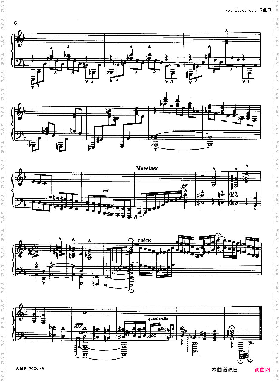 为左手而做的赋格 Fugue for the left hand only