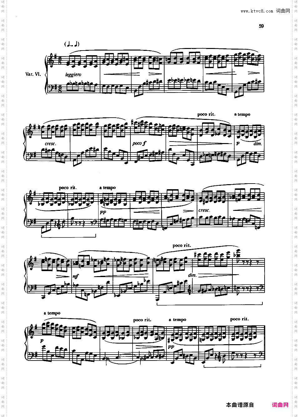 匈牙利民歌变奏曲Variations on a Hungarian Folk Song op29