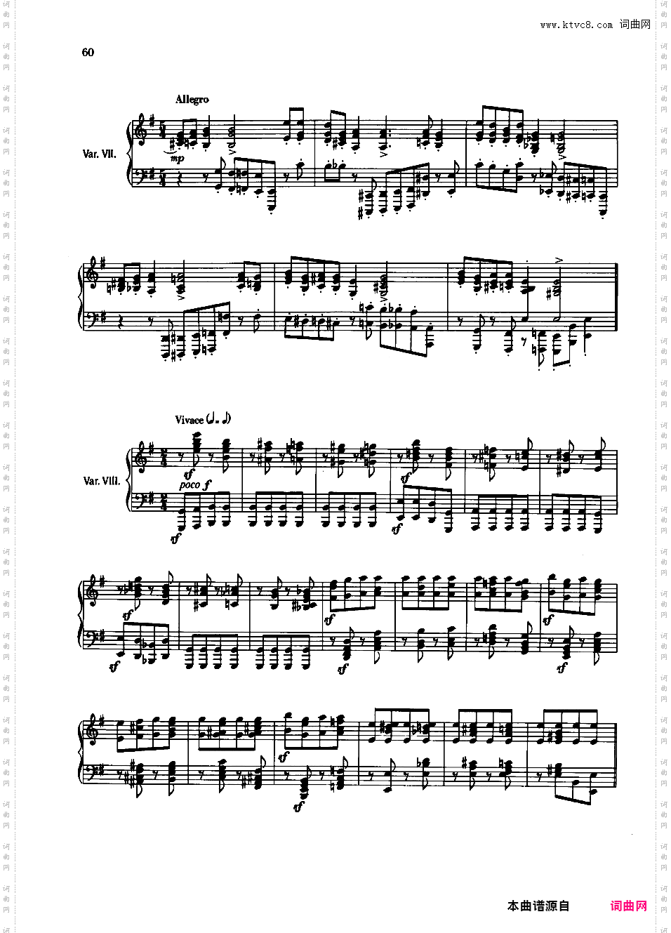 匈牙利民歌变奏曲Variations on a Hungarian Folk Song op29