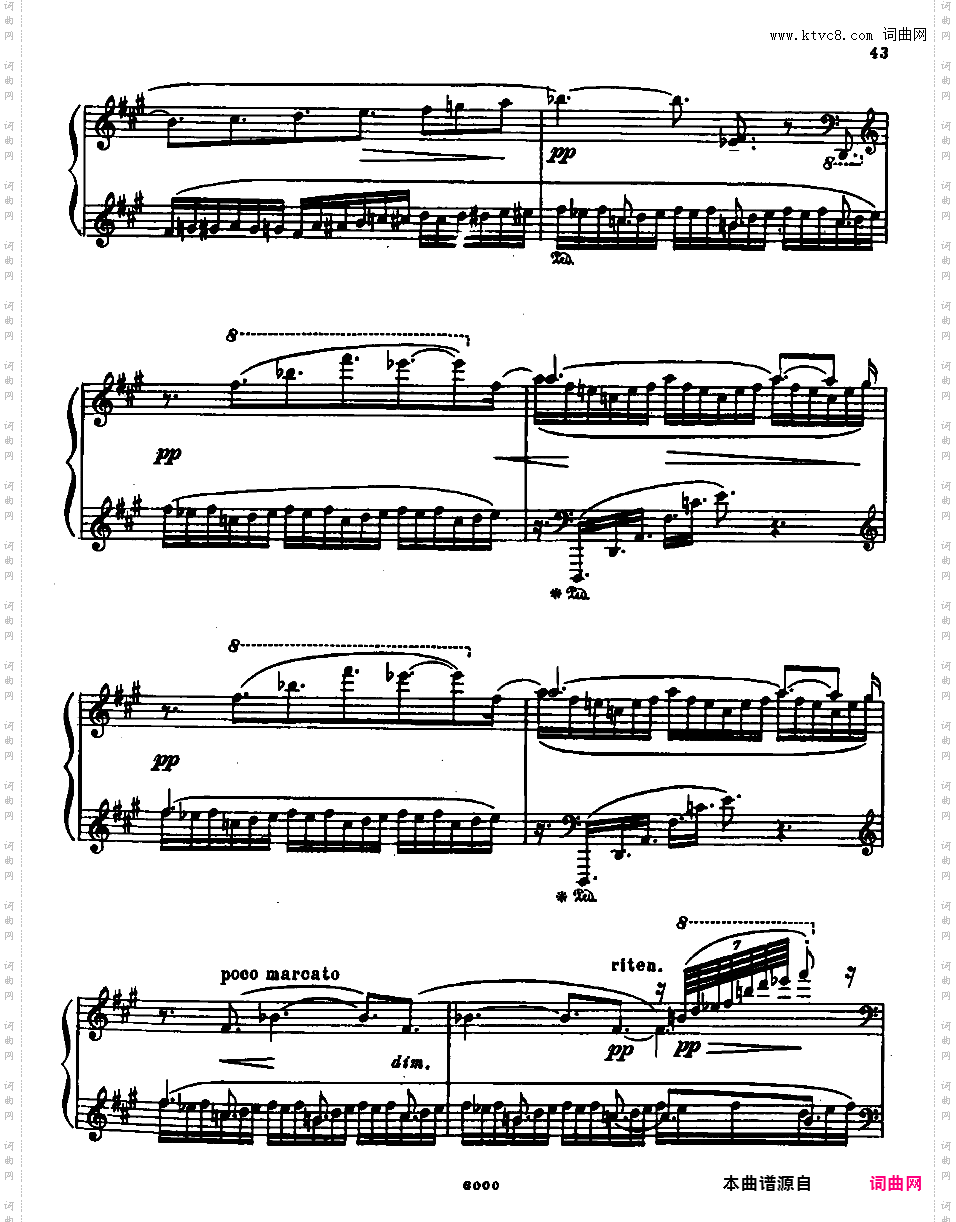 升f小调第三钢琴奏鸣曲 Piano Sonata No·3 in f-sharp Minor Op·18