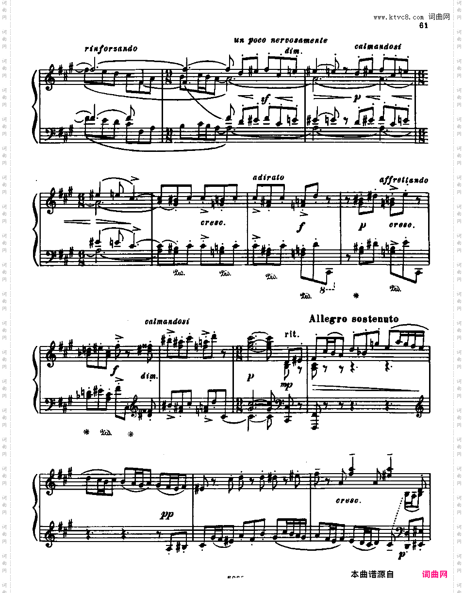 升f小调第三钢琴奏鸣曲 Piano Sonata No·3 in f-sharp Minor Op·18