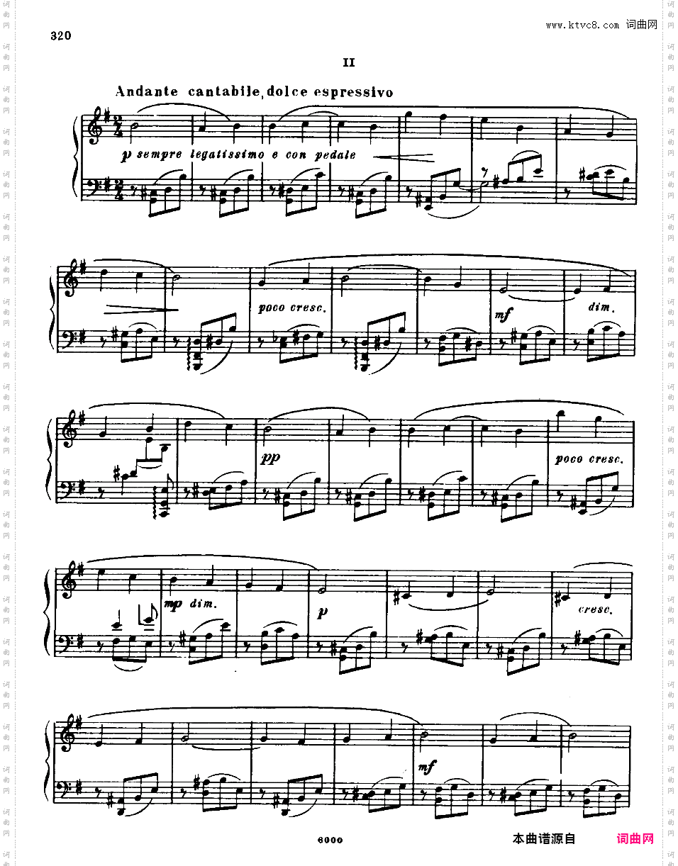 第十二钢琴奏鸣曲 piano Sonata No·12 Op·87